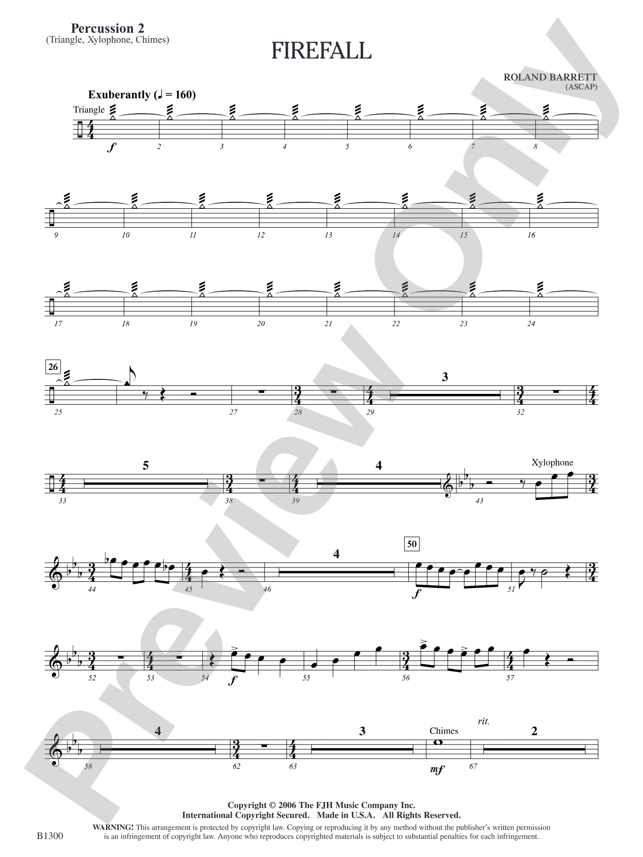 Firefall: Percussion 2