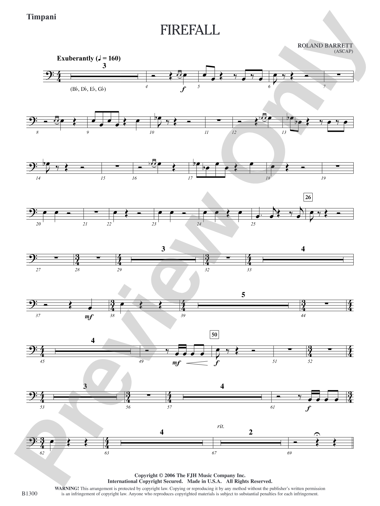 Firefall: Timpani