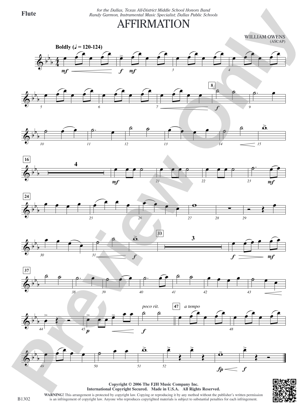 Affirmation: Flute