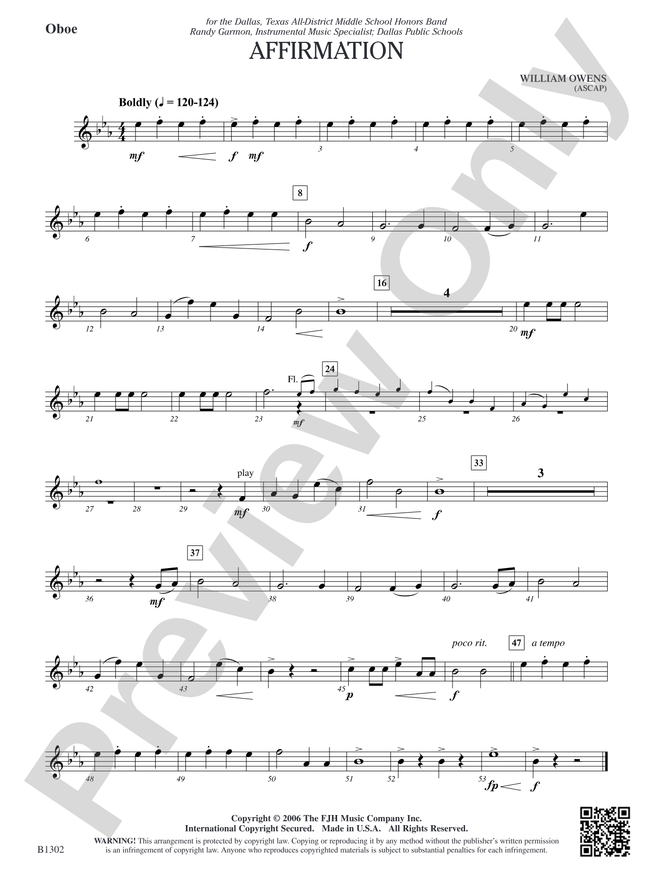 Affirmation: Oboe