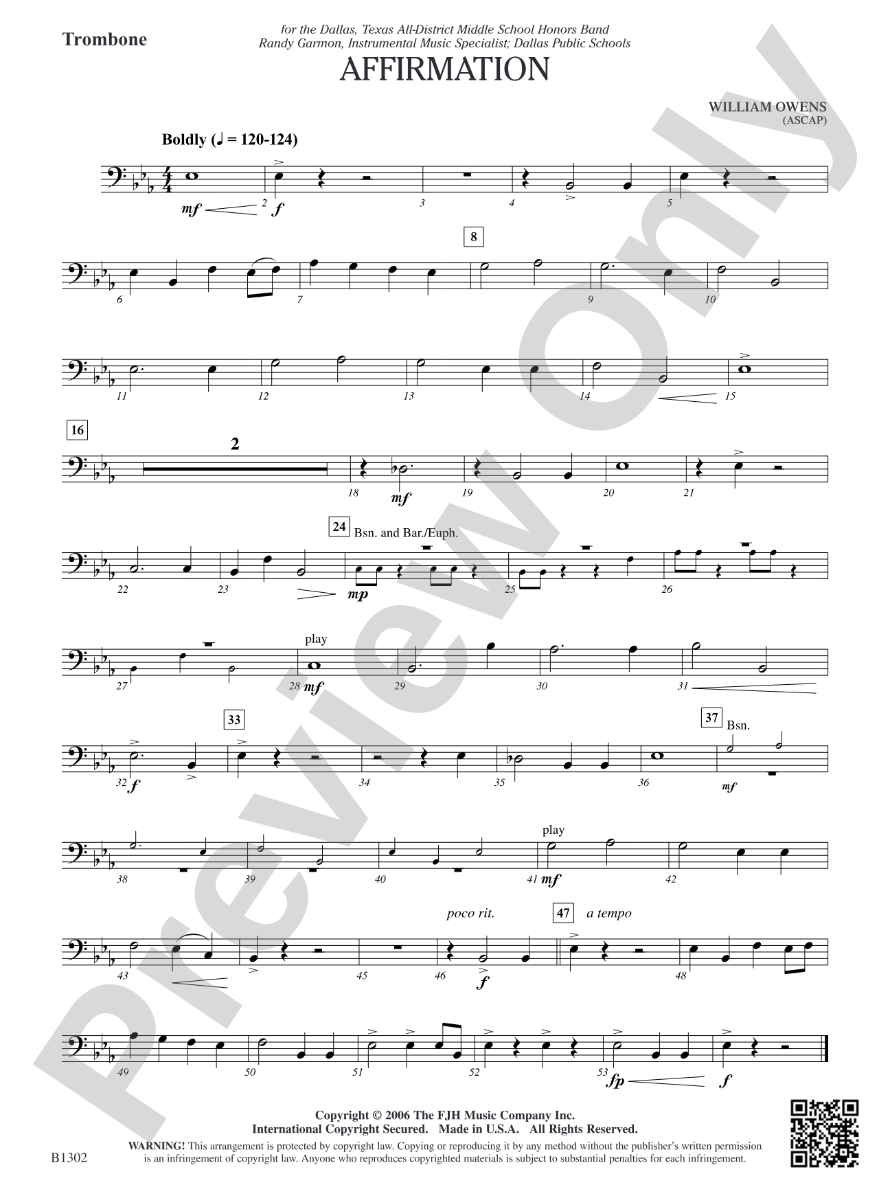 Affirmation: Trombone
