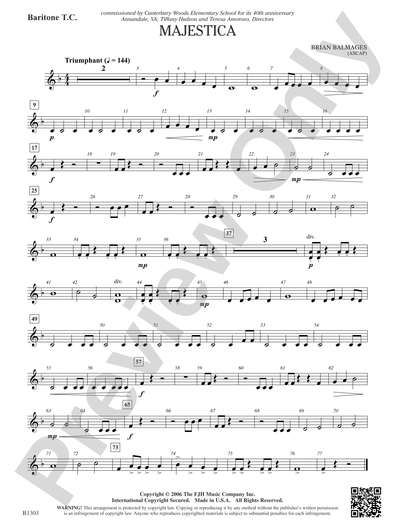 Majestica: Baritone T.C.