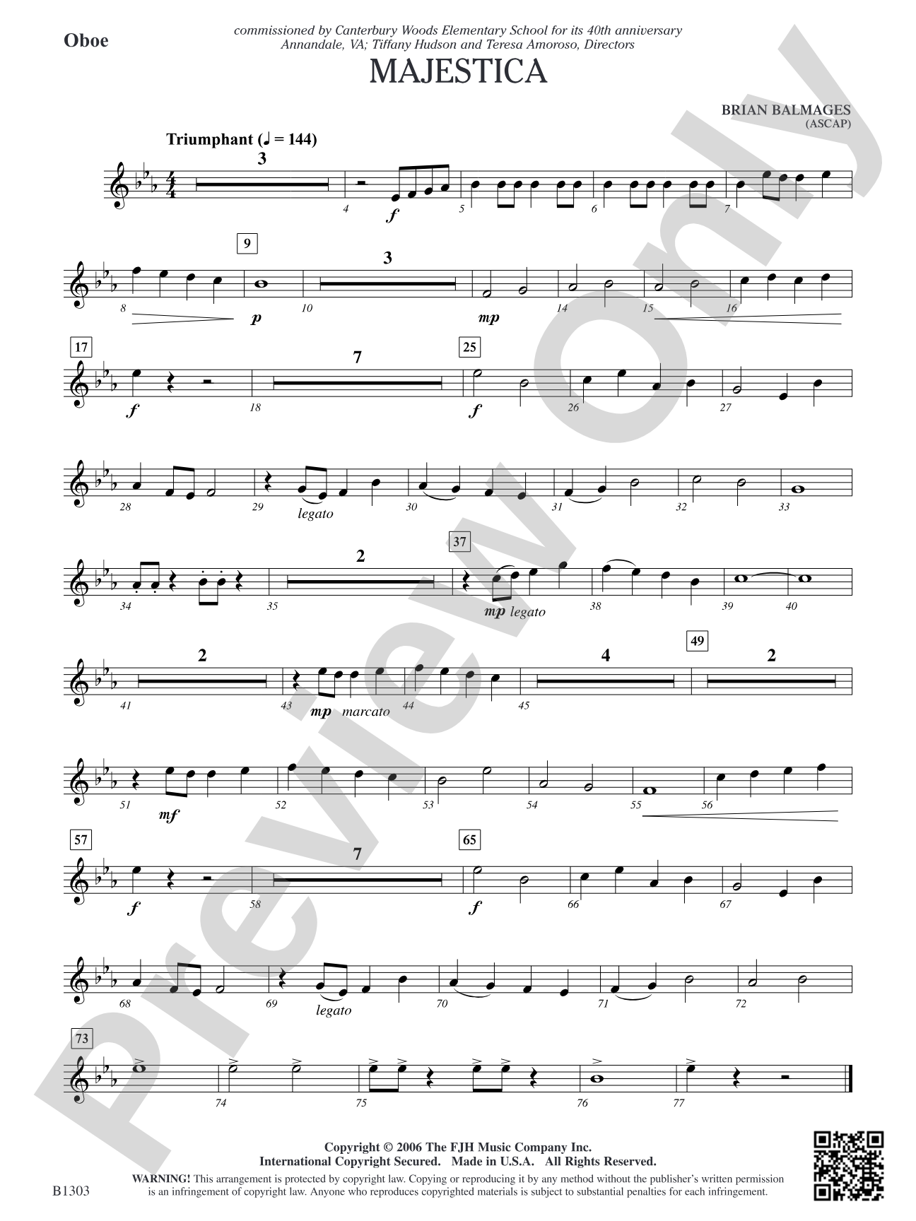 Majestica: Oboe