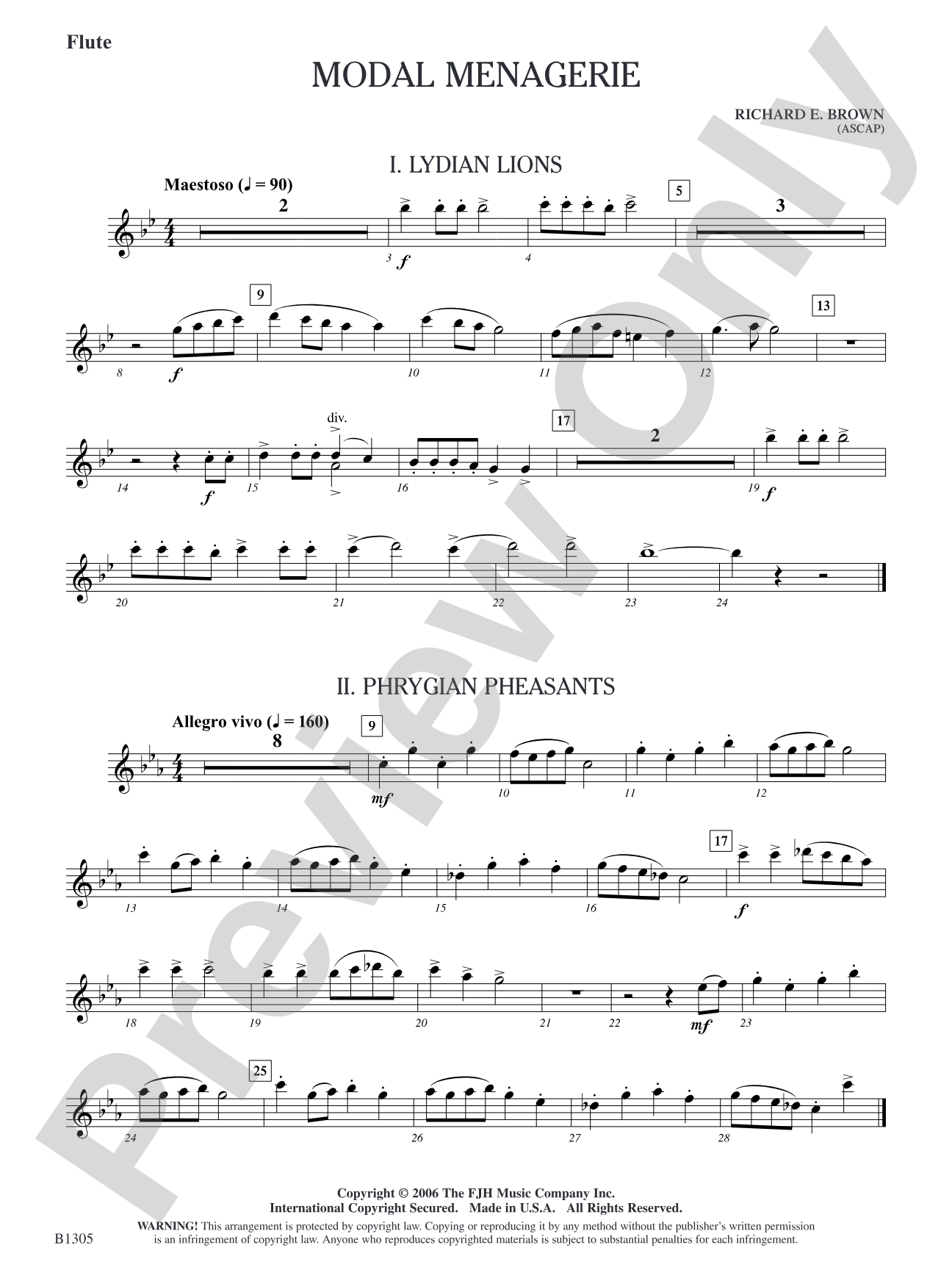 Modal Menagerie: Flute