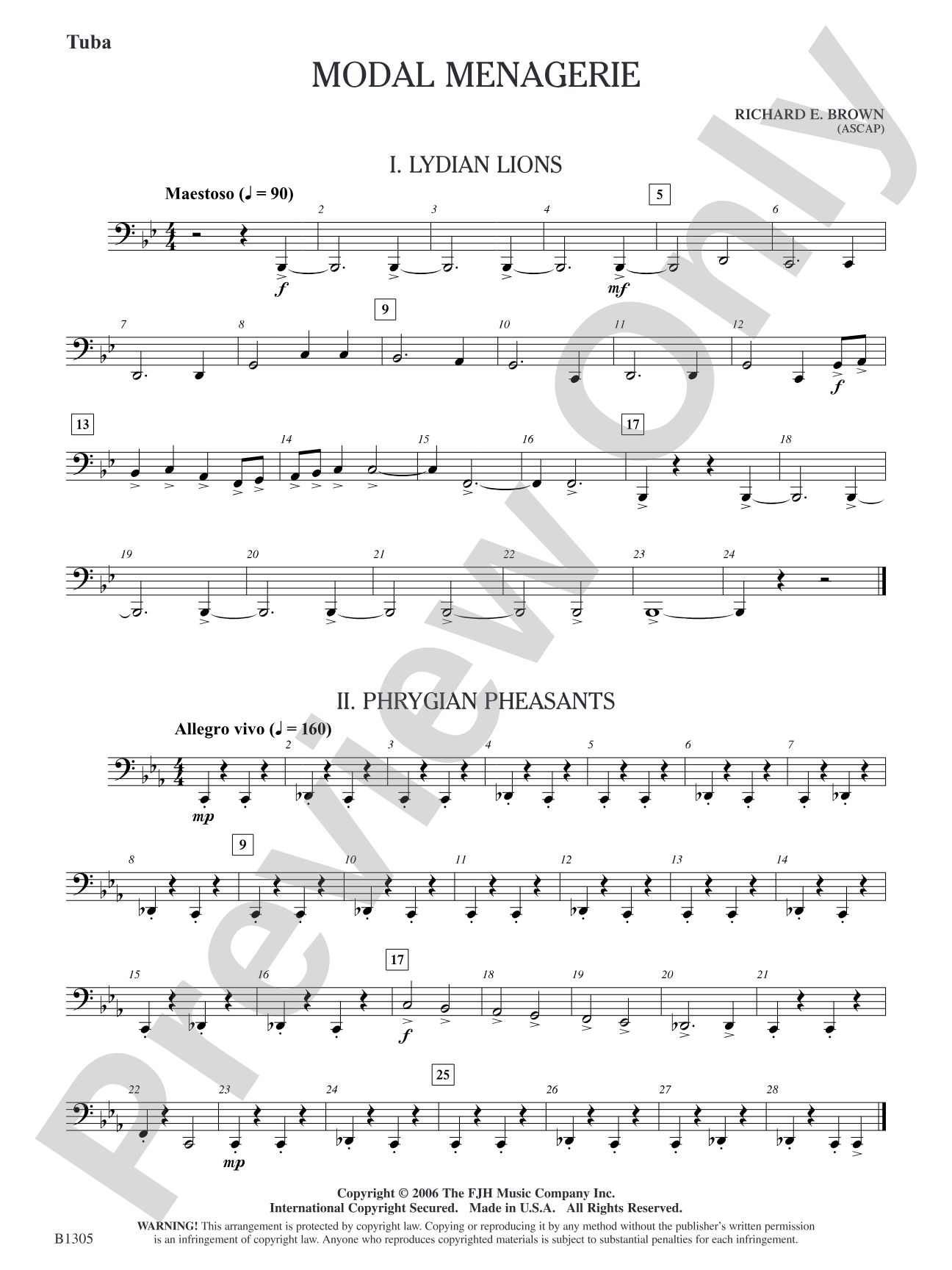 Modal Menagerie: Tuba