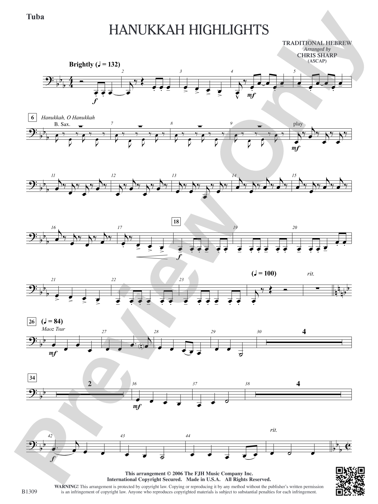 Hanukkah Highlights: Tuba
