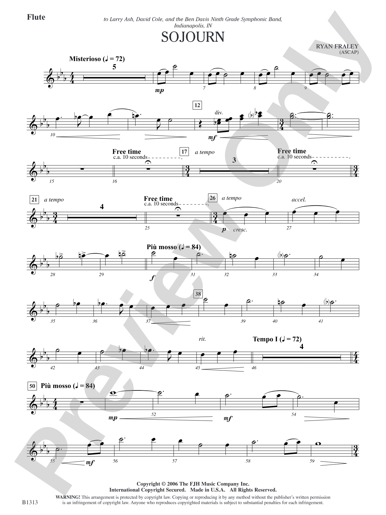 Sojourn: Flute