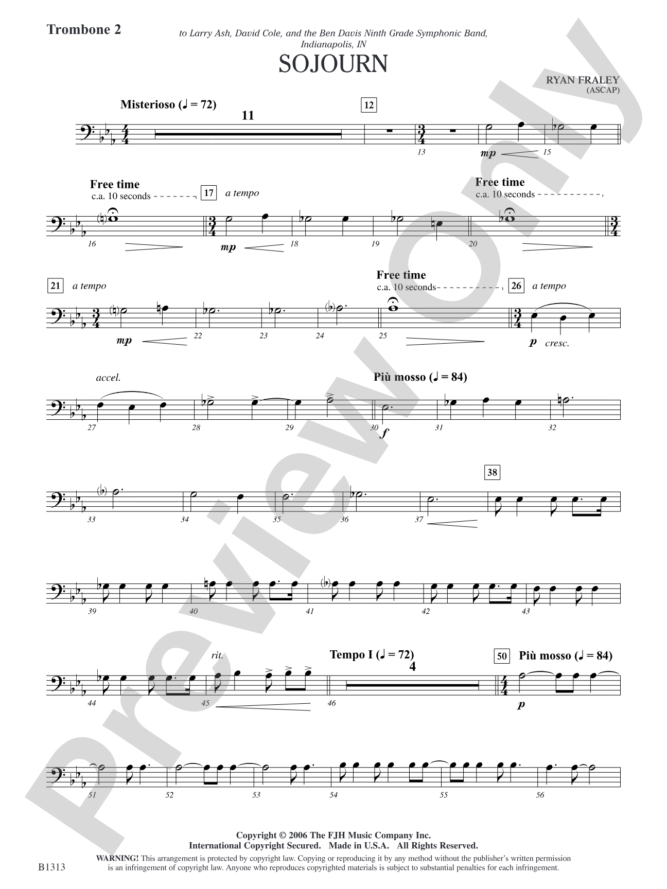 Sojourn: Trombone 2