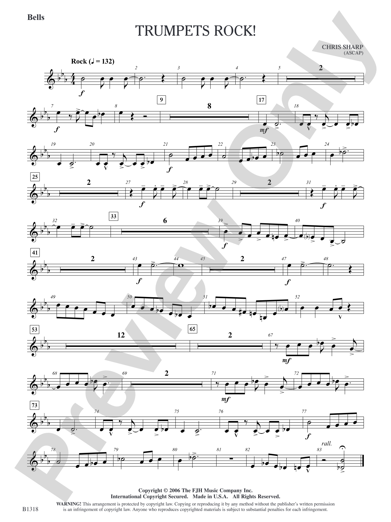 Trumpets Rock!: Bells
