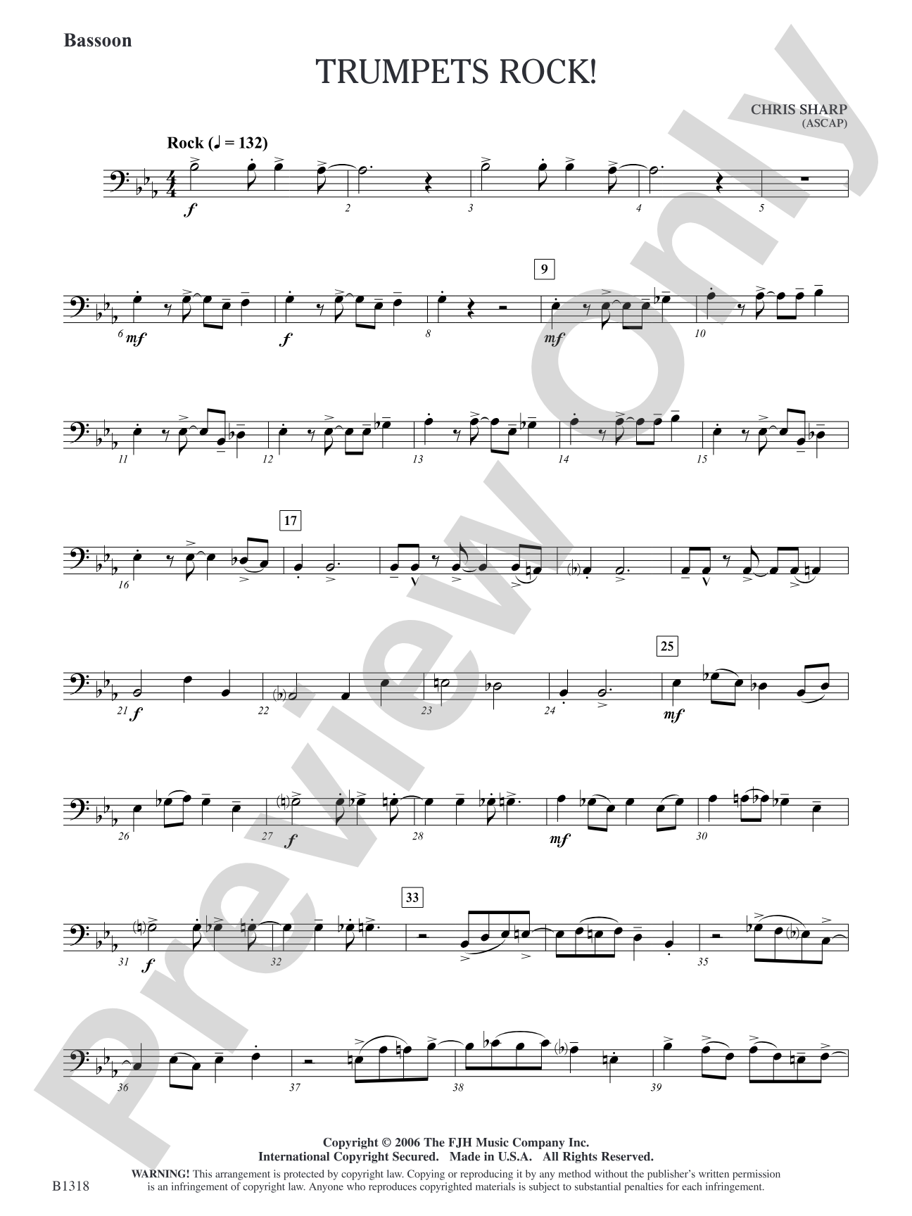 Trumpets Rock!: Bassoon