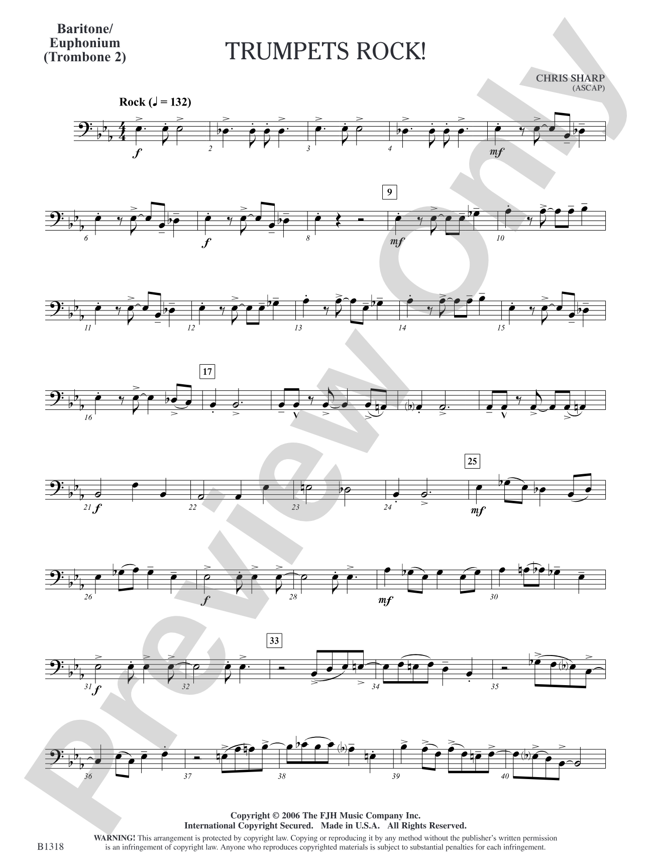 Trumpets Rock!: Baritone/Euphonium