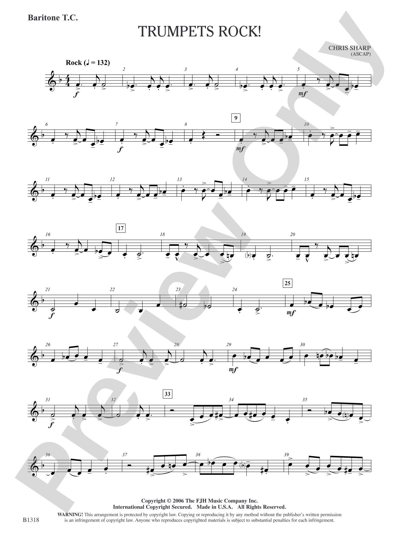 Trumpets Rock!: Baritone T.C.