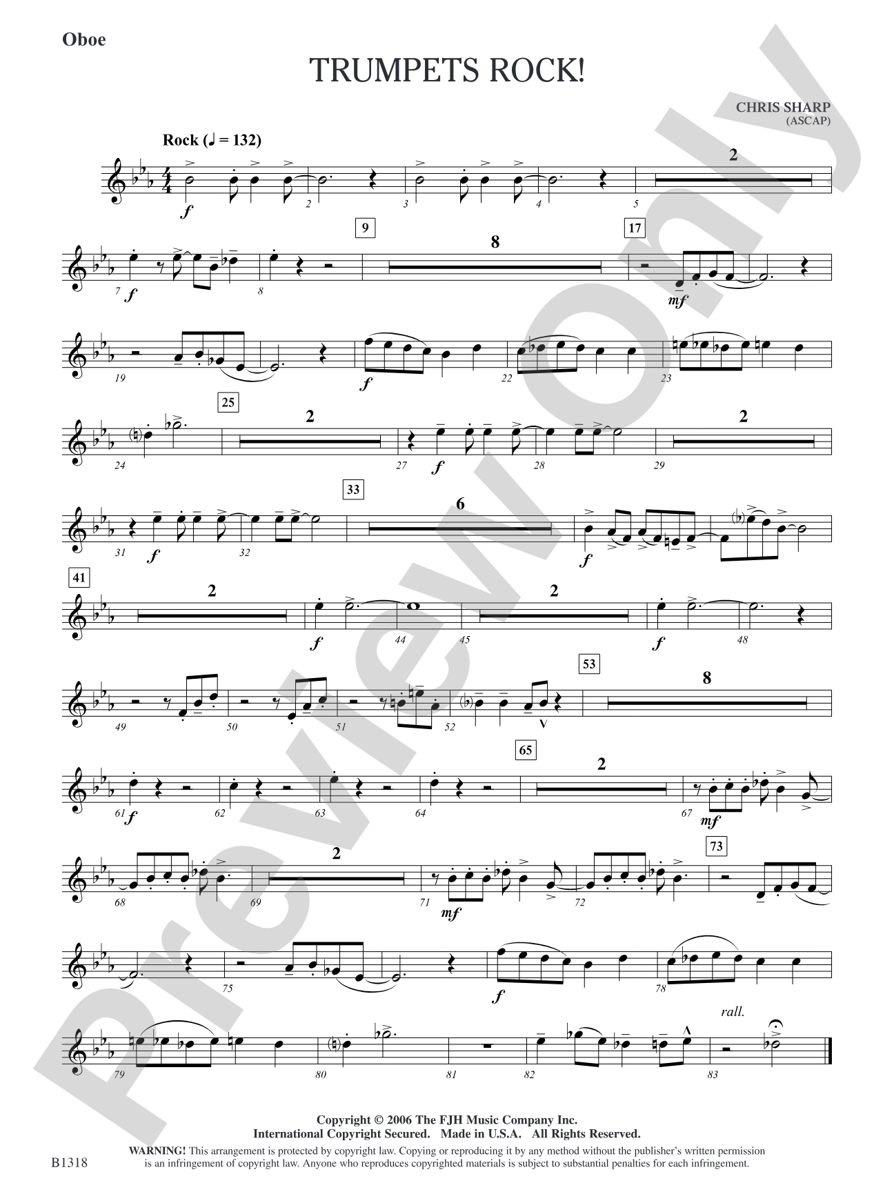 Trumpets Rock!: Oboe