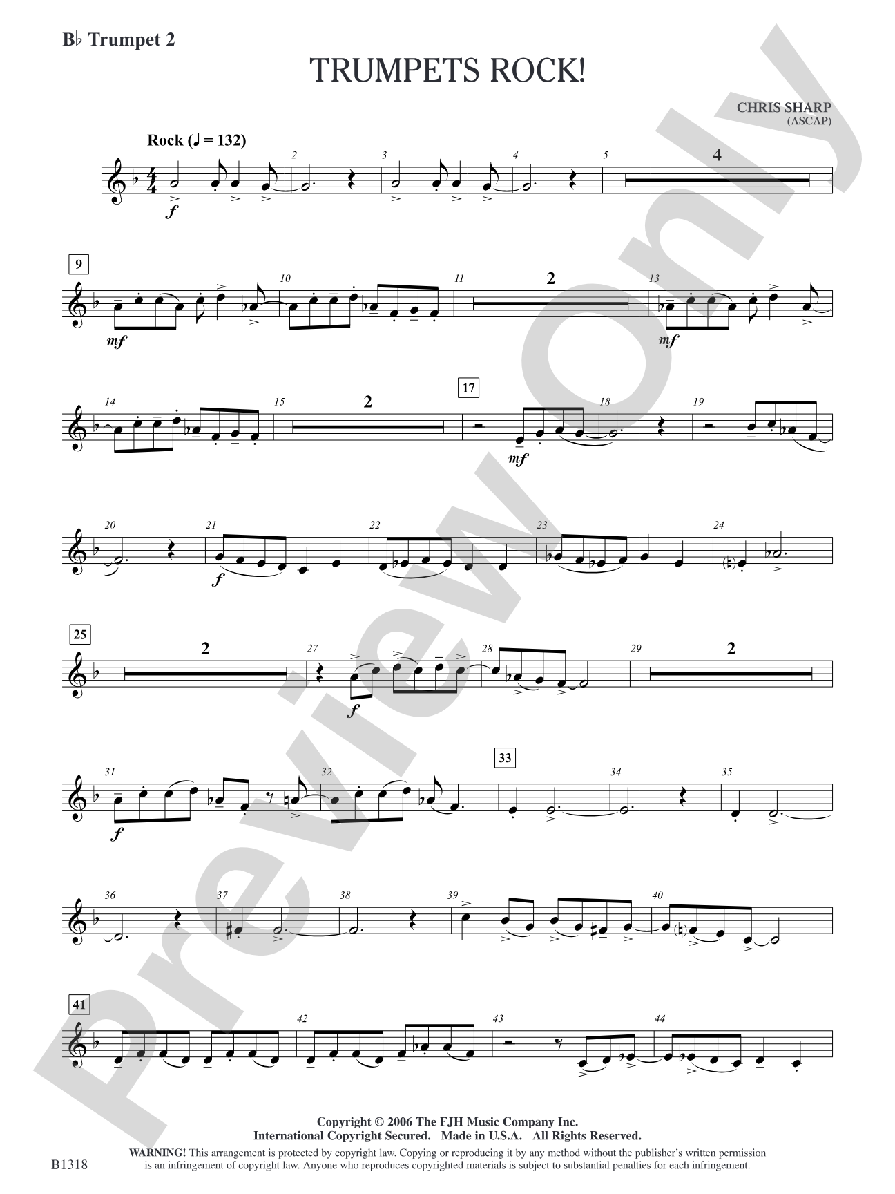 Trumpets Rock!: B-flat Trumpet 2