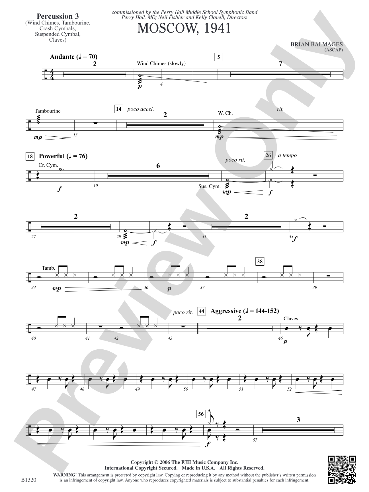 Moscow, 1941: Percussion 3