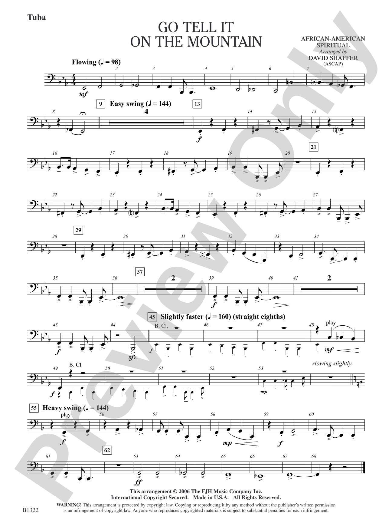 Go Tell It on the Mountain: Tuba