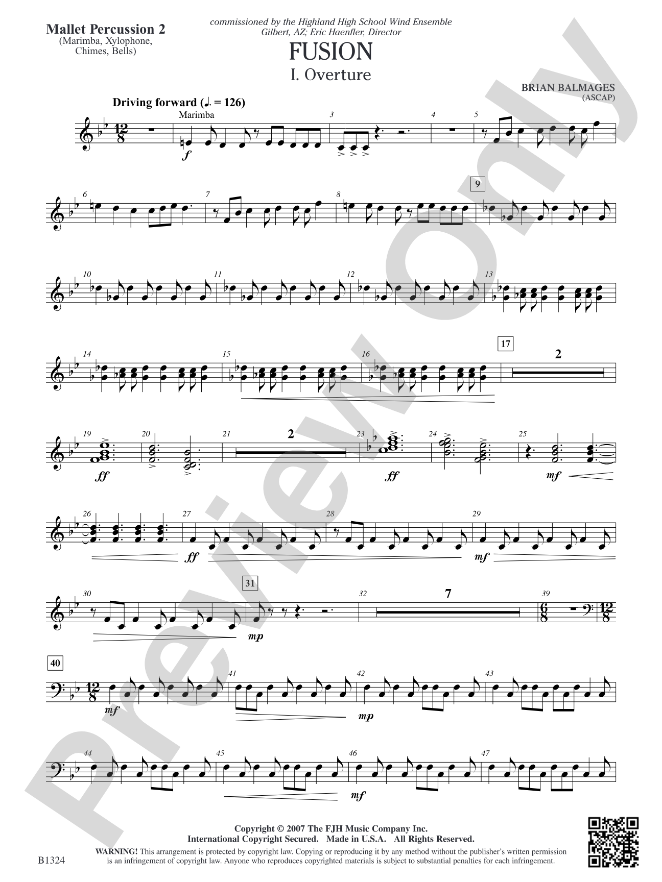 Fusion: Mallet Percussion 2