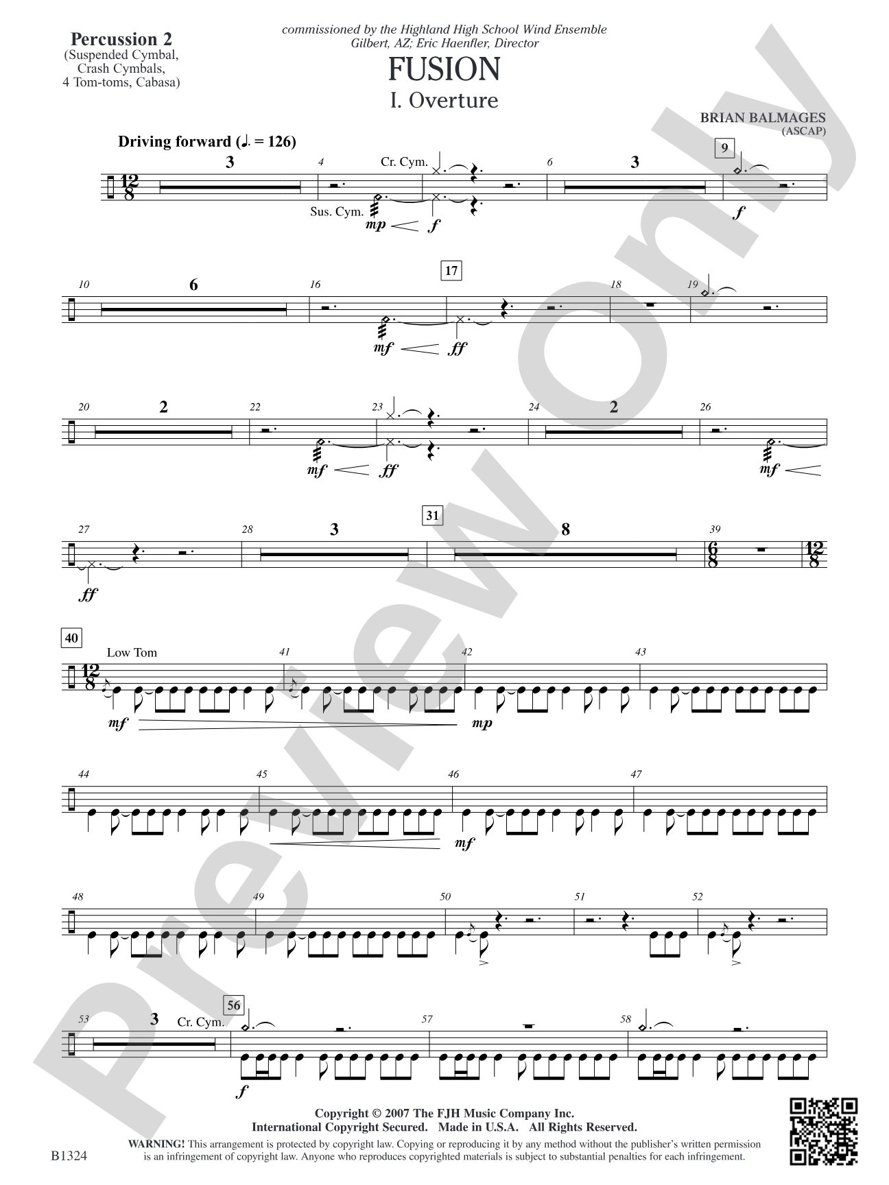 Fusion: Percussion 2