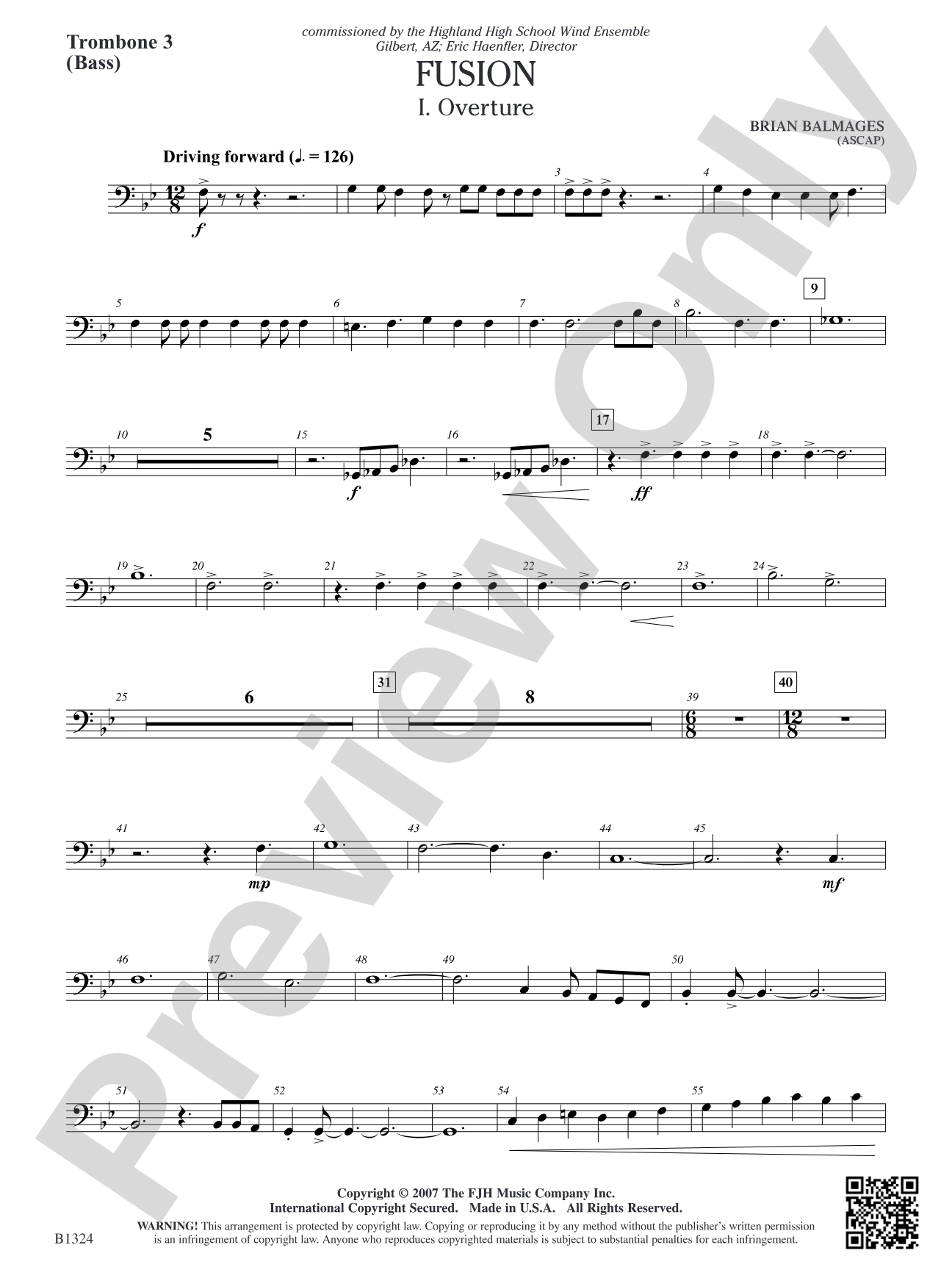 Fusion: Trombone 3 (Bass)