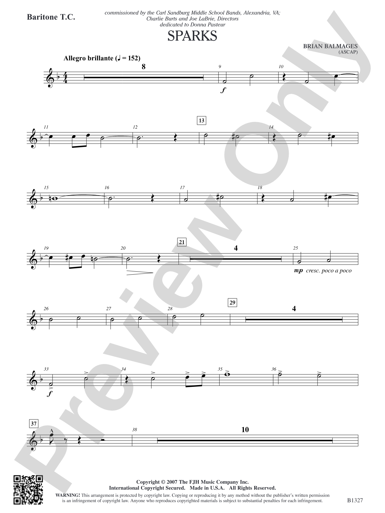 Sparks: Baritone T.C.