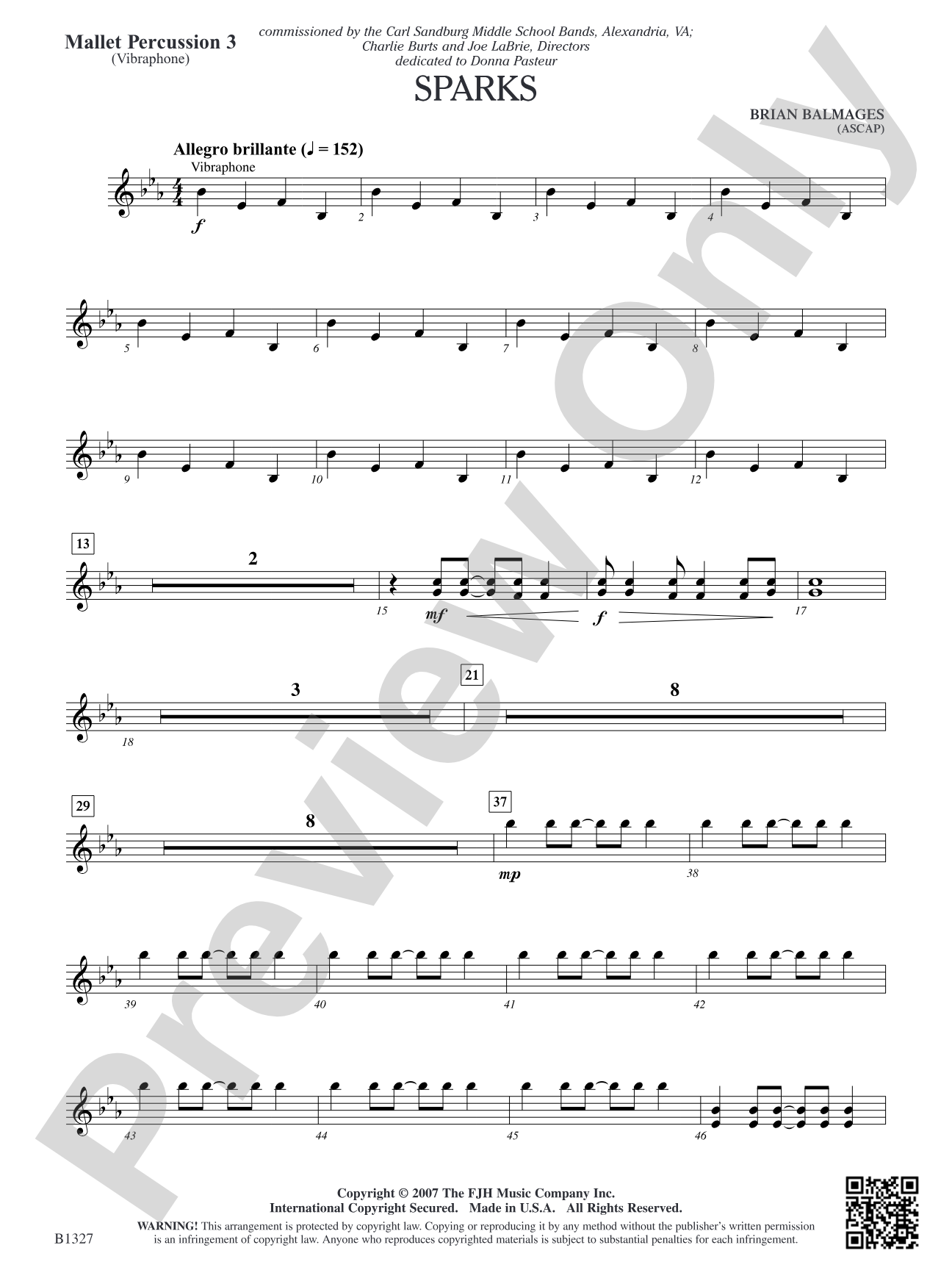 Sparks: Mallet Percussion 3