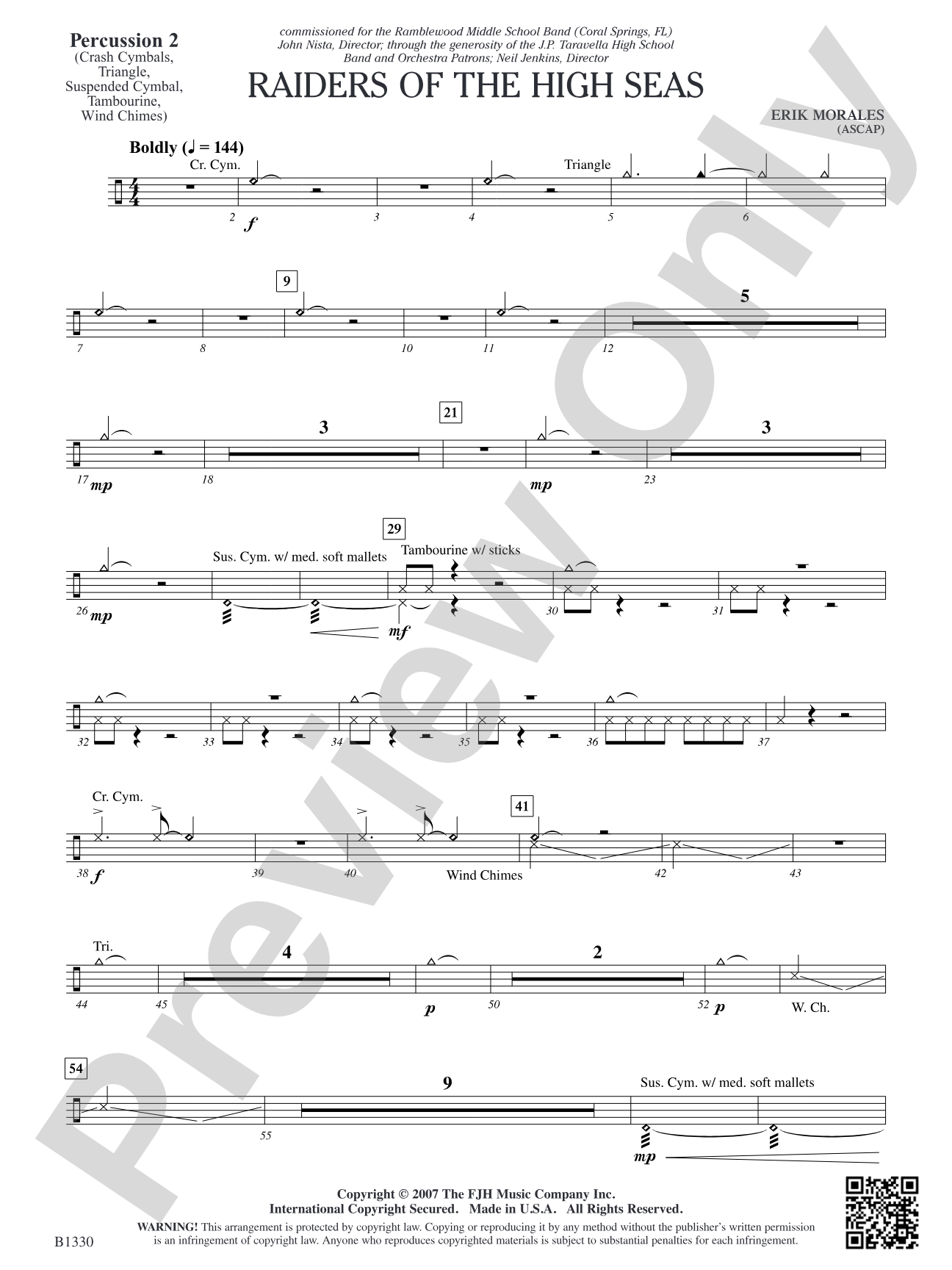Raiders of the High Seas: Percussion 2