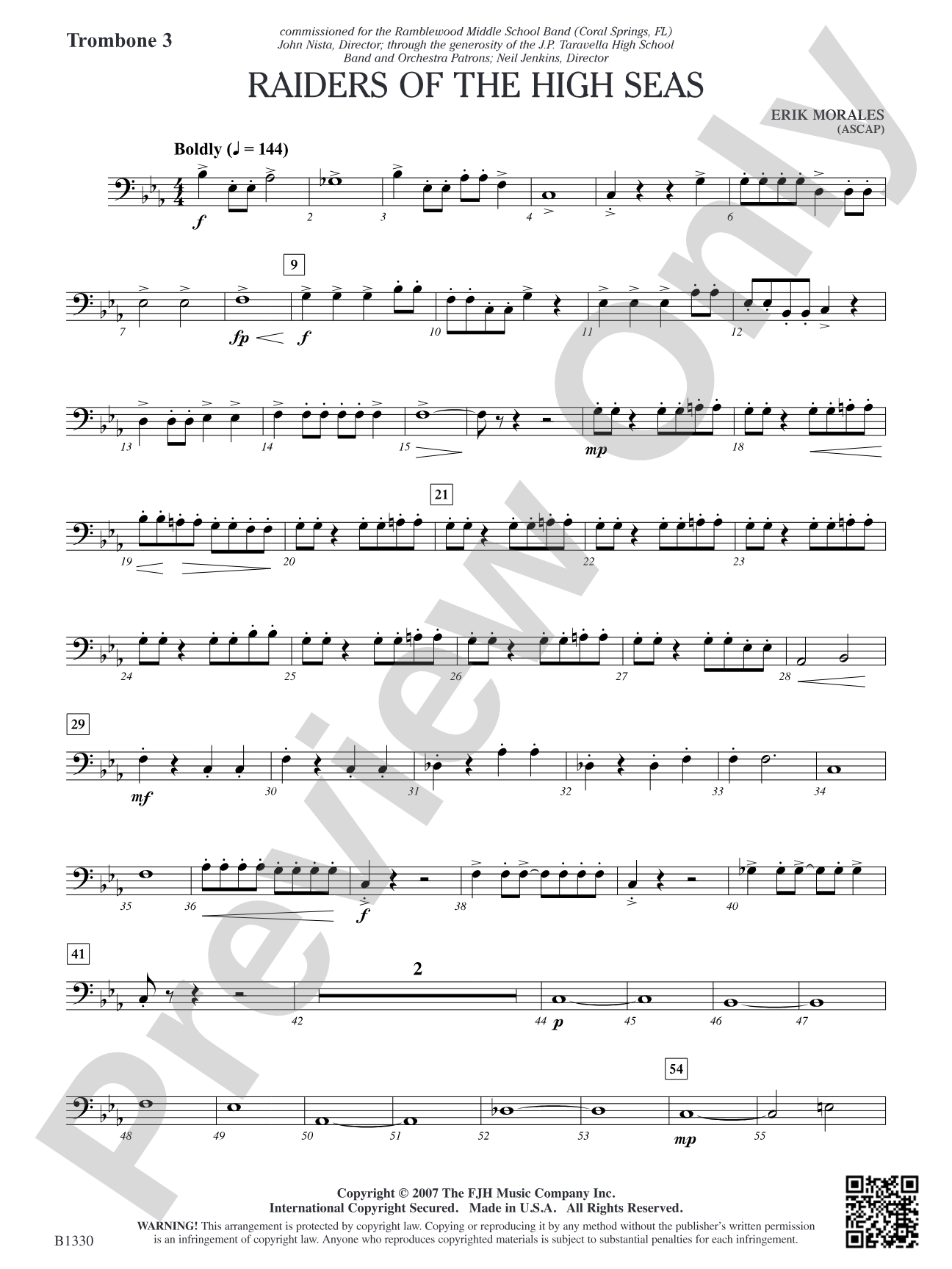 Raiders of the High Seas: Trombone 3