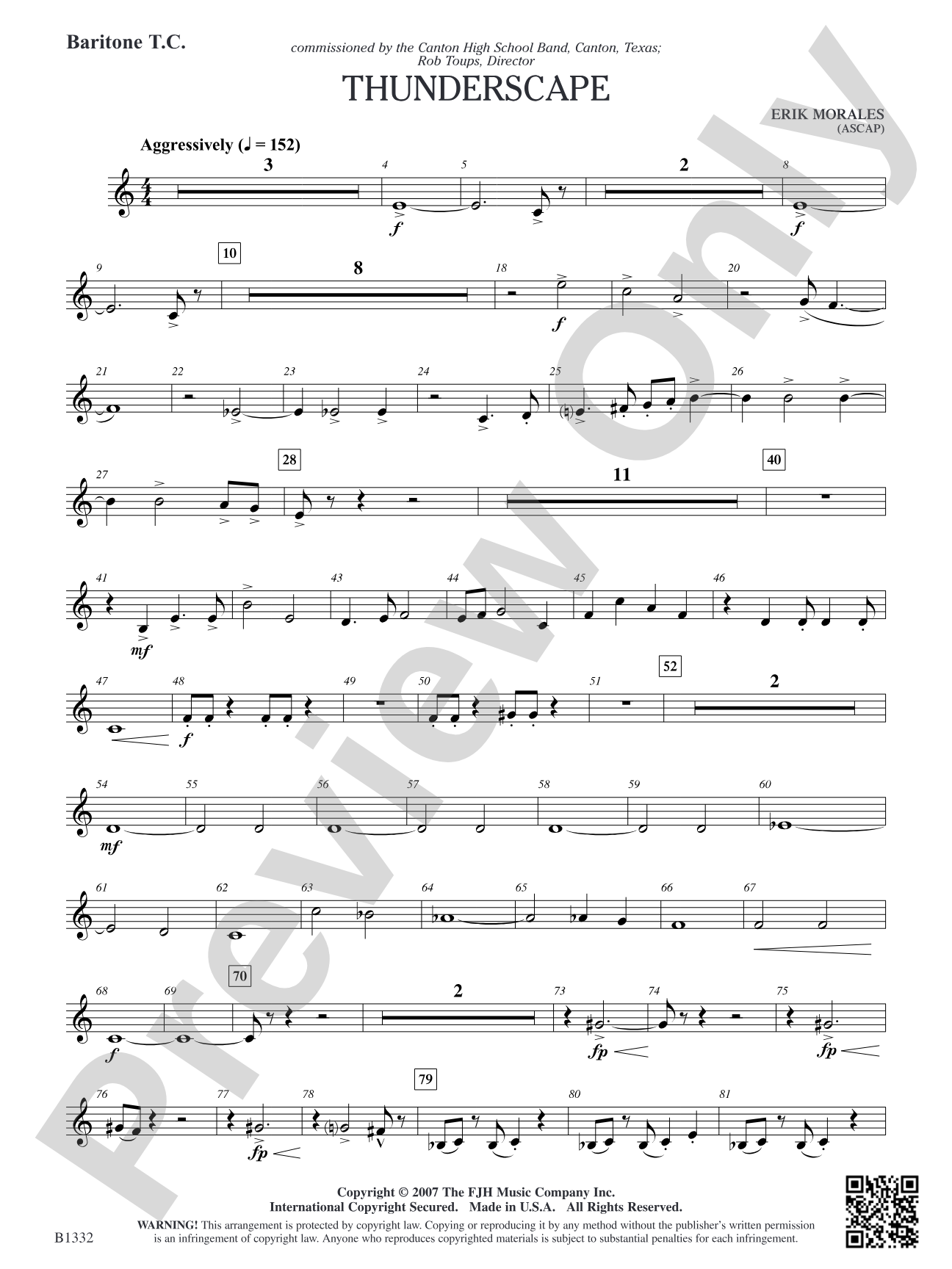 Thunderscape: Baritone T.C.