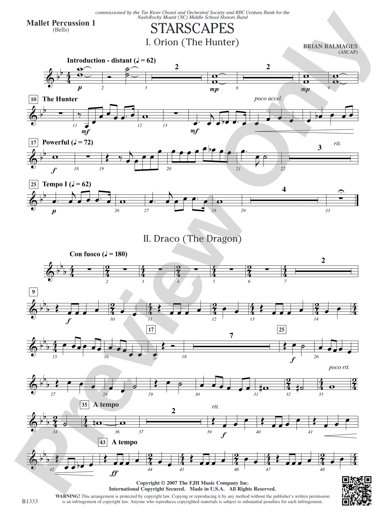Starscapes: Mallet Percussion 1