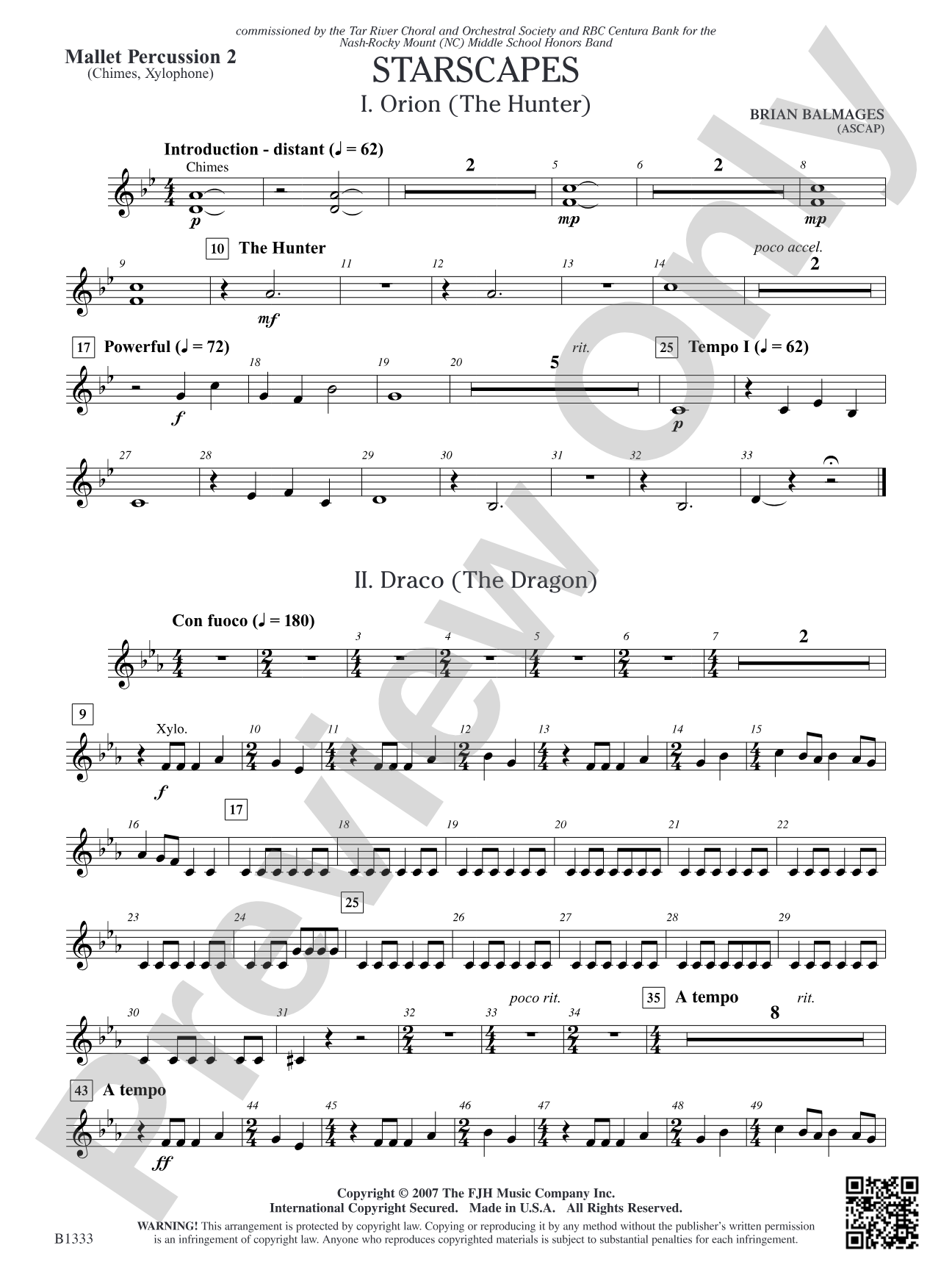 Starscapes: Mallet Percussion 2