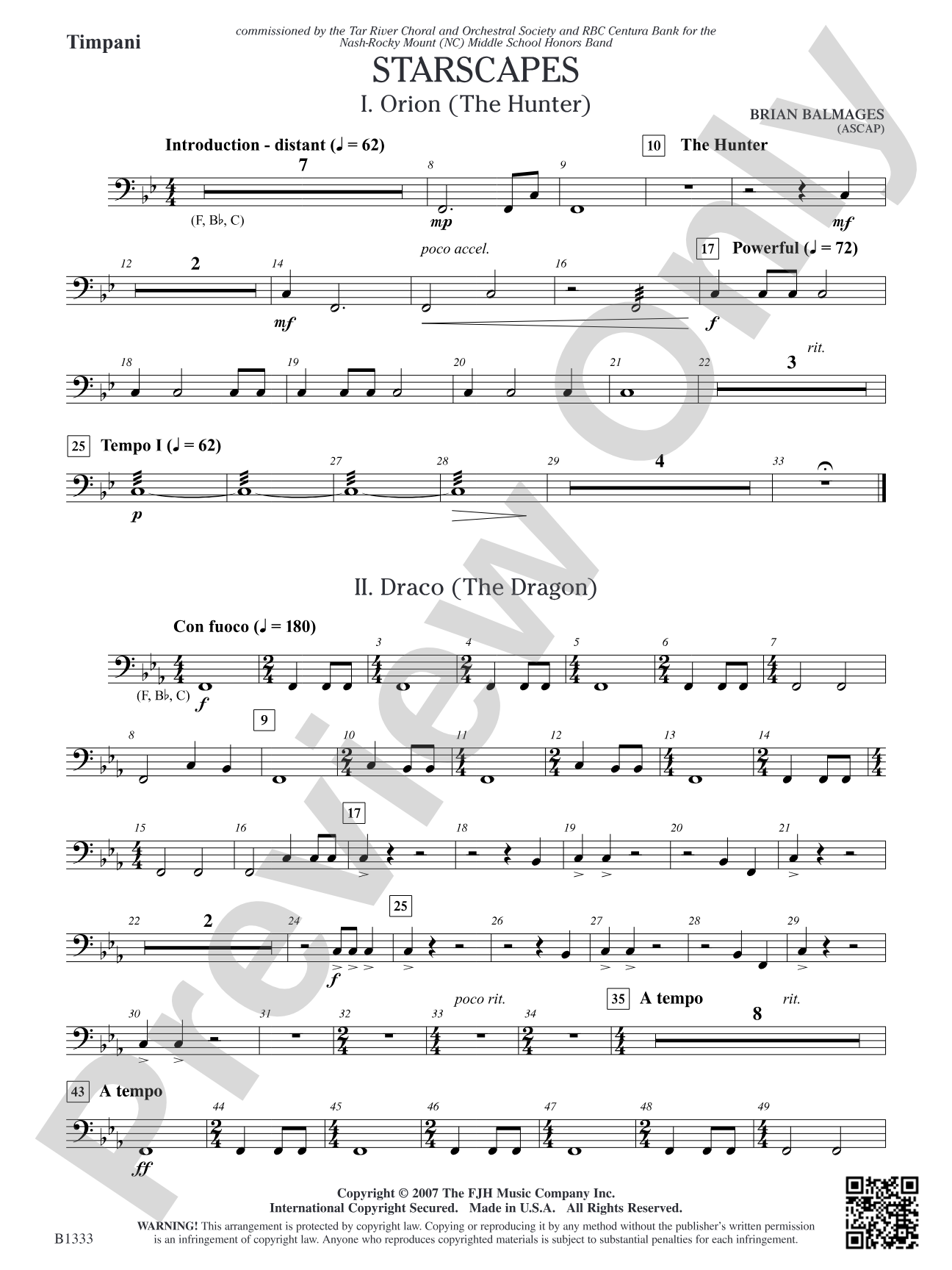 Starscapes: Timpani