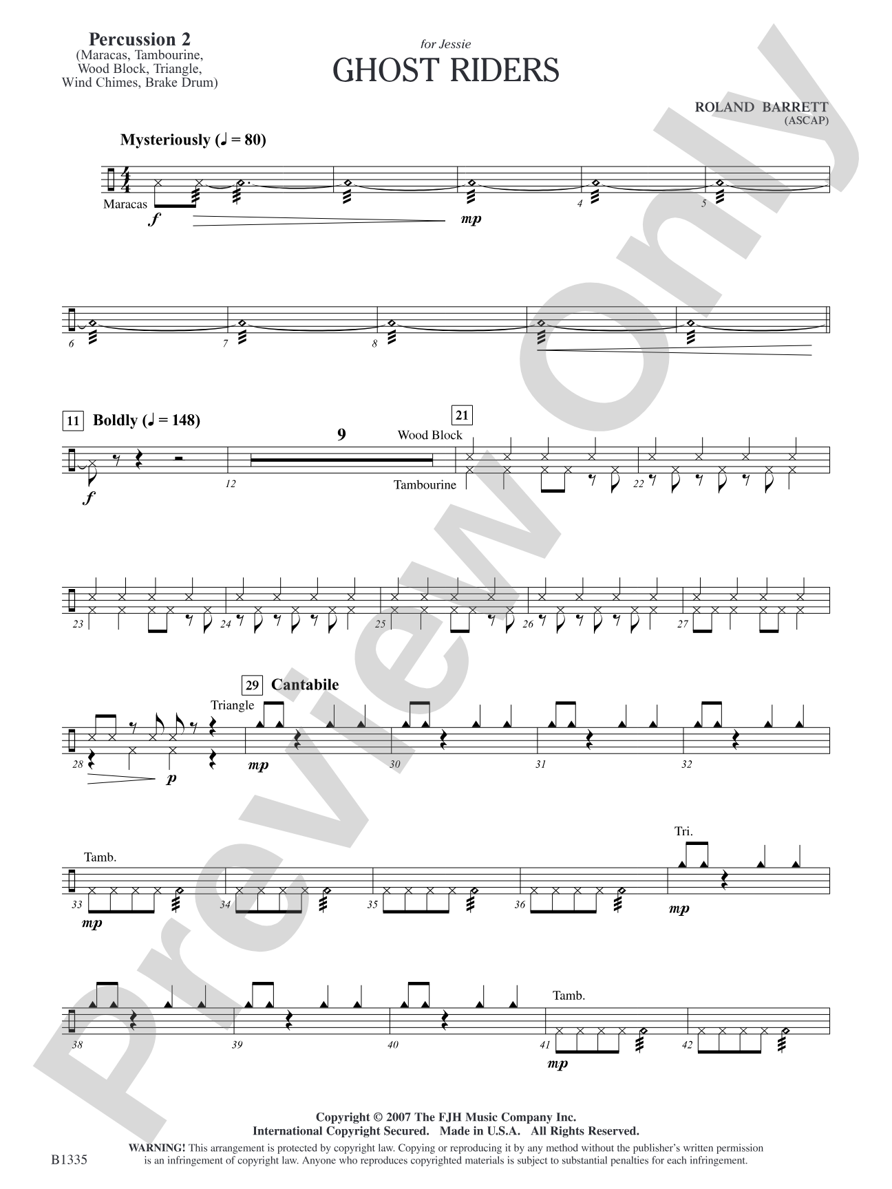 Ghost Riders: Percussion 2