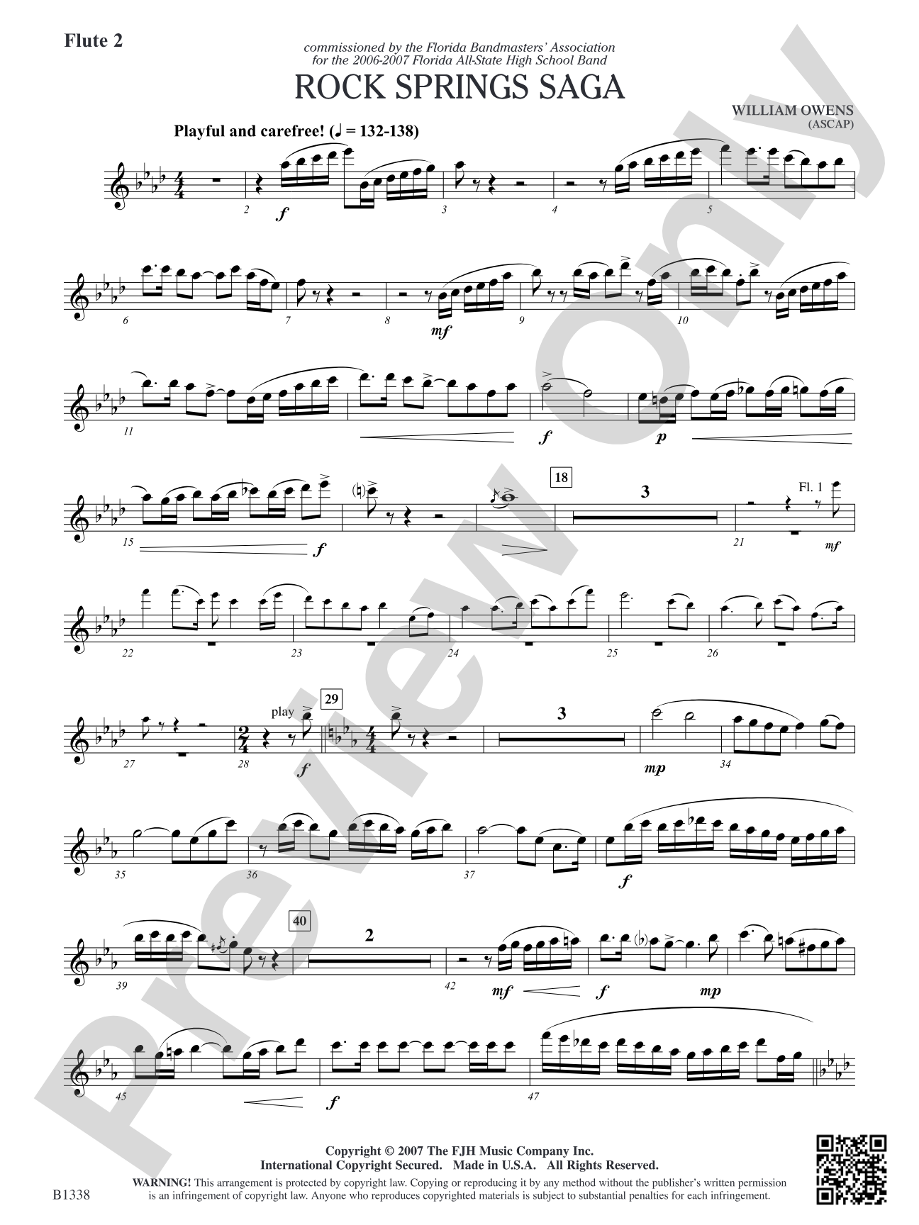 Rock Springs Saga: Flute 2