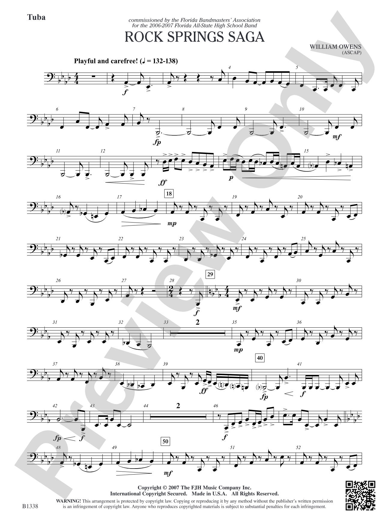 Rock Springs Saga: Tuba