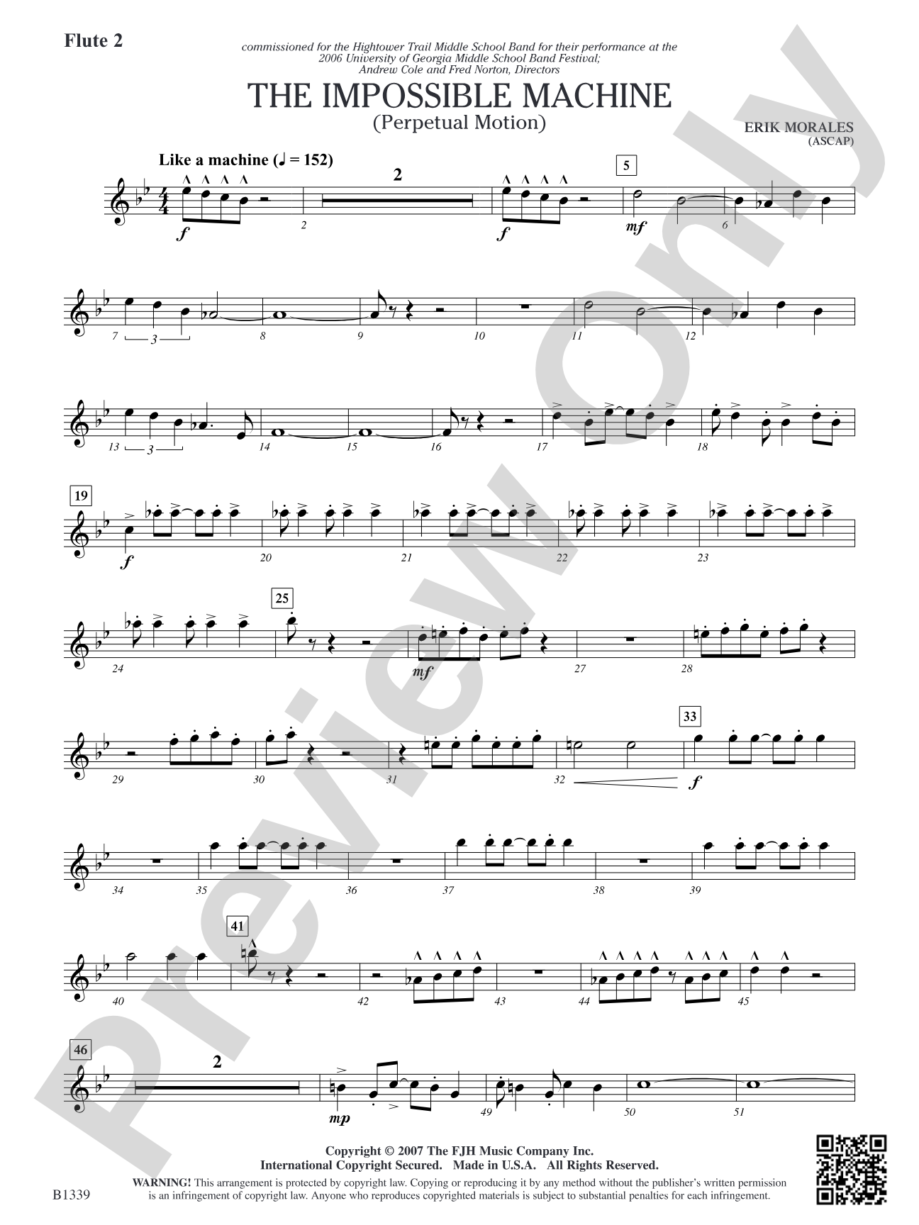The Impossible Machine (Perpetual Motion): Flute 2