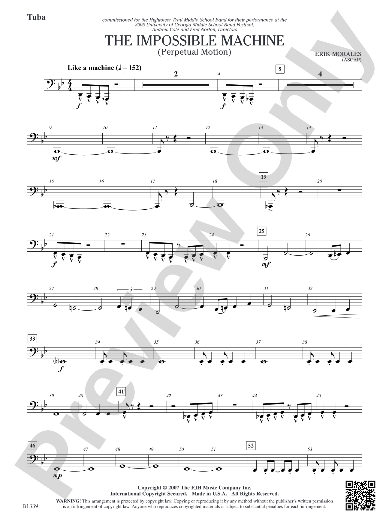 The Impossible Machine (Perpetual Motion): Tuba