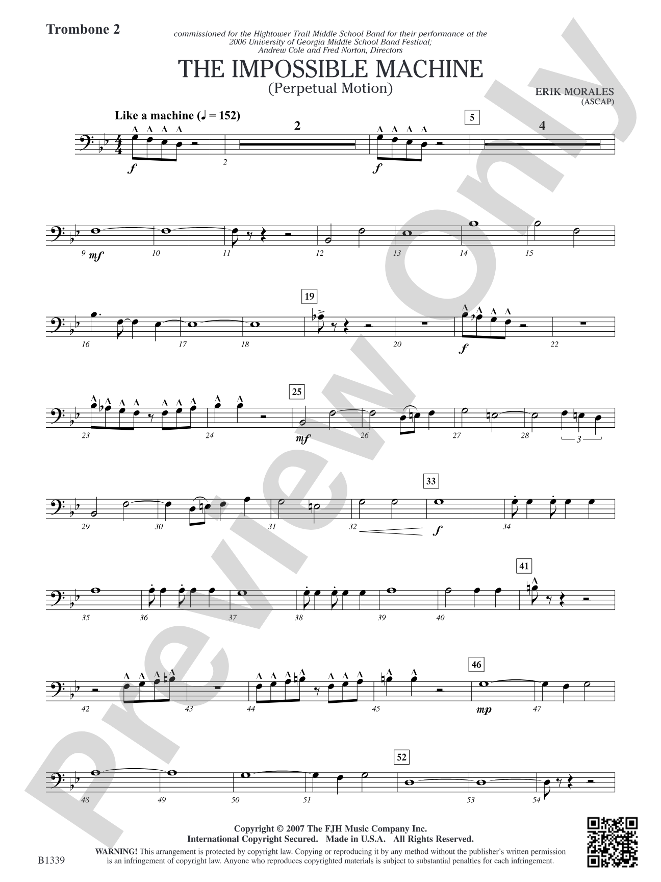 The Impossible Machine (Perpetual Motion): Trombone 2