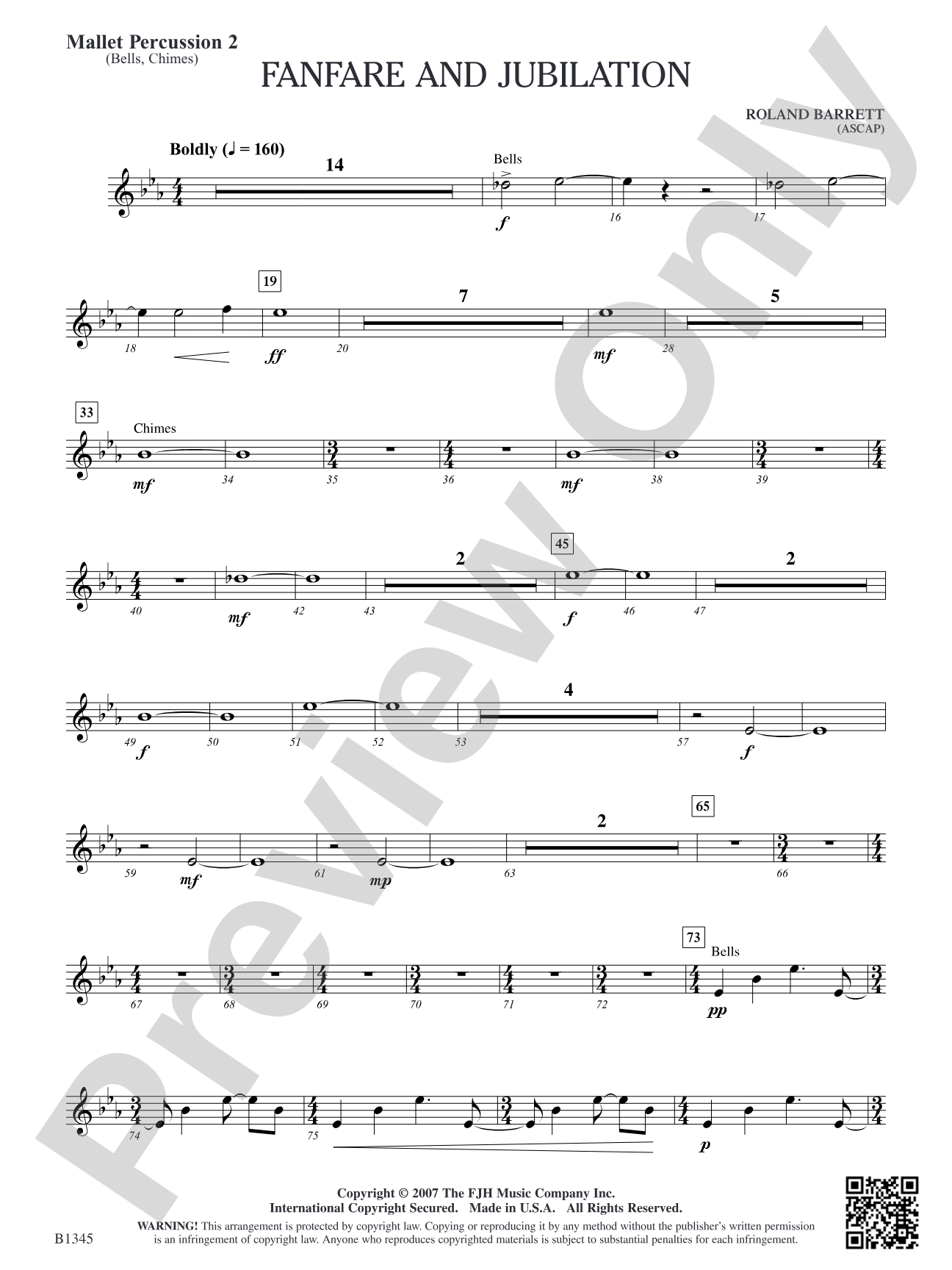 Fanfare and Jubilation: Mallet Percussion 2