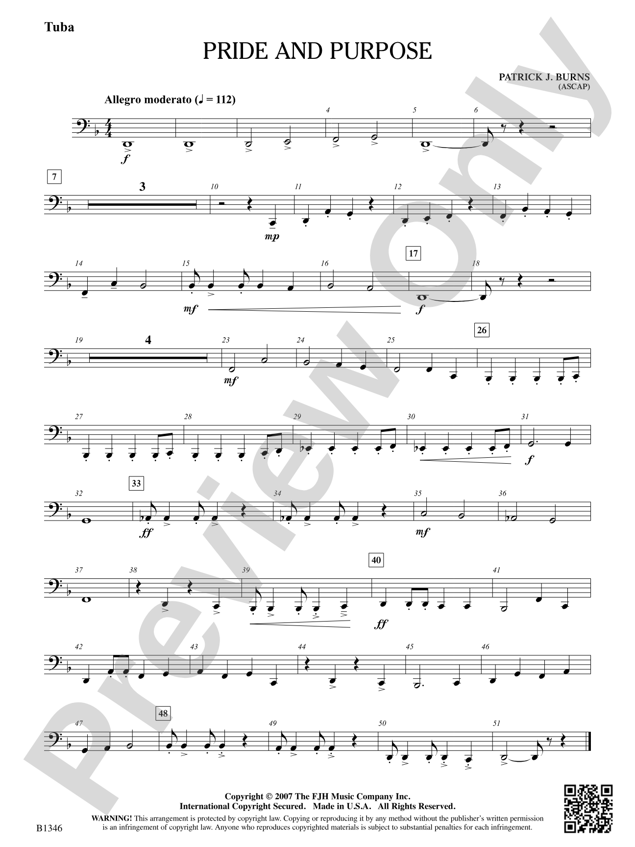 Pride and Purpose: Tuba