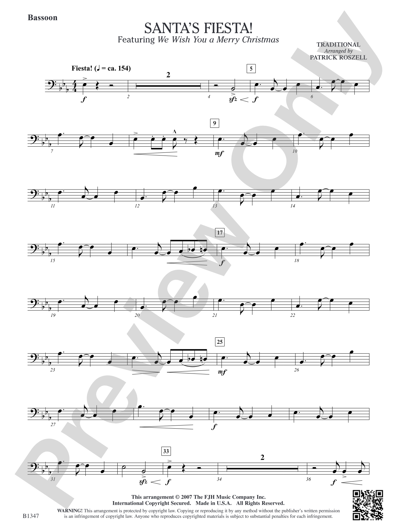 Santa's Fiesta!: Bassoon