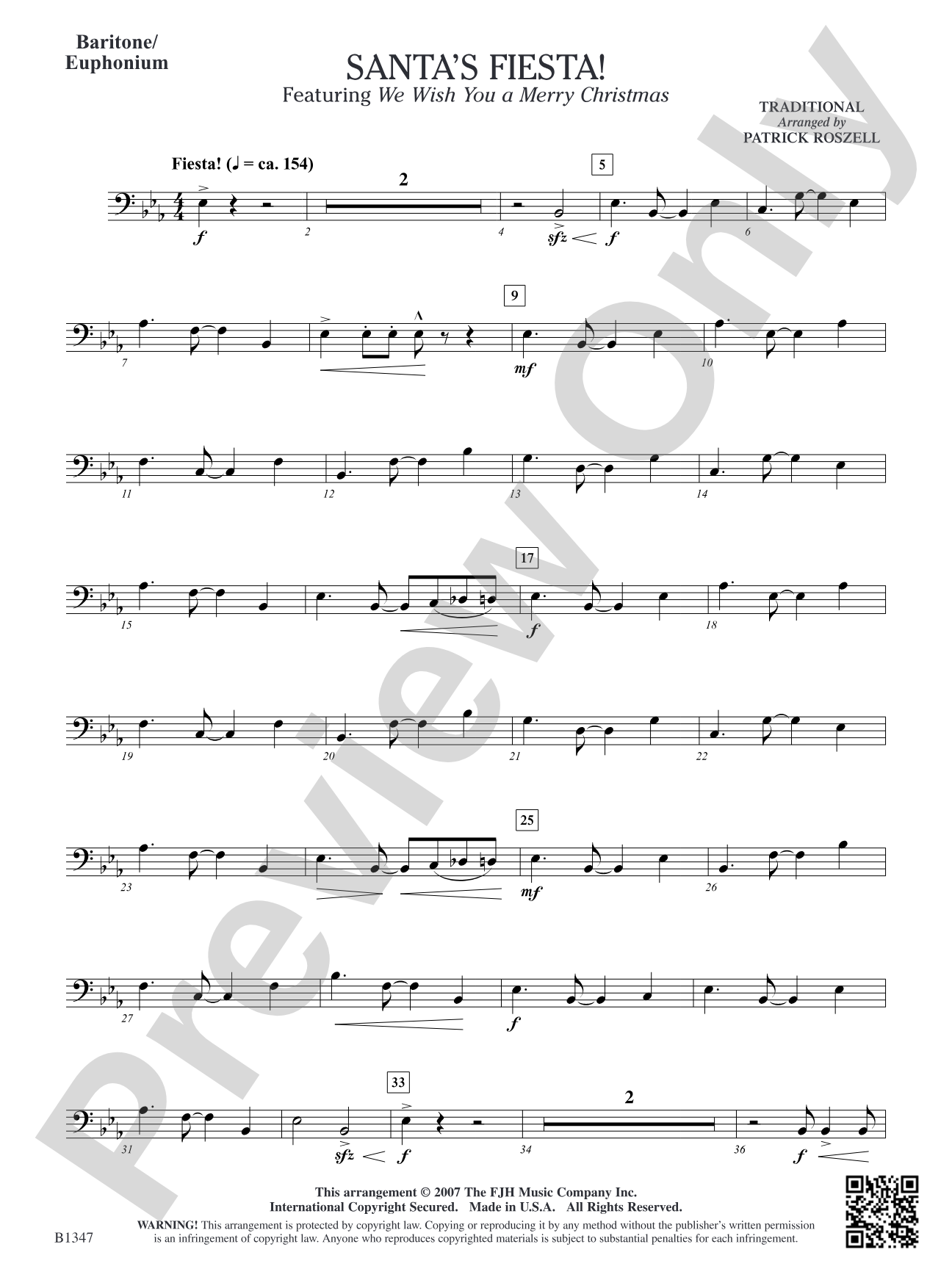 Santa's Fiesta!: Baritone/Euphonium