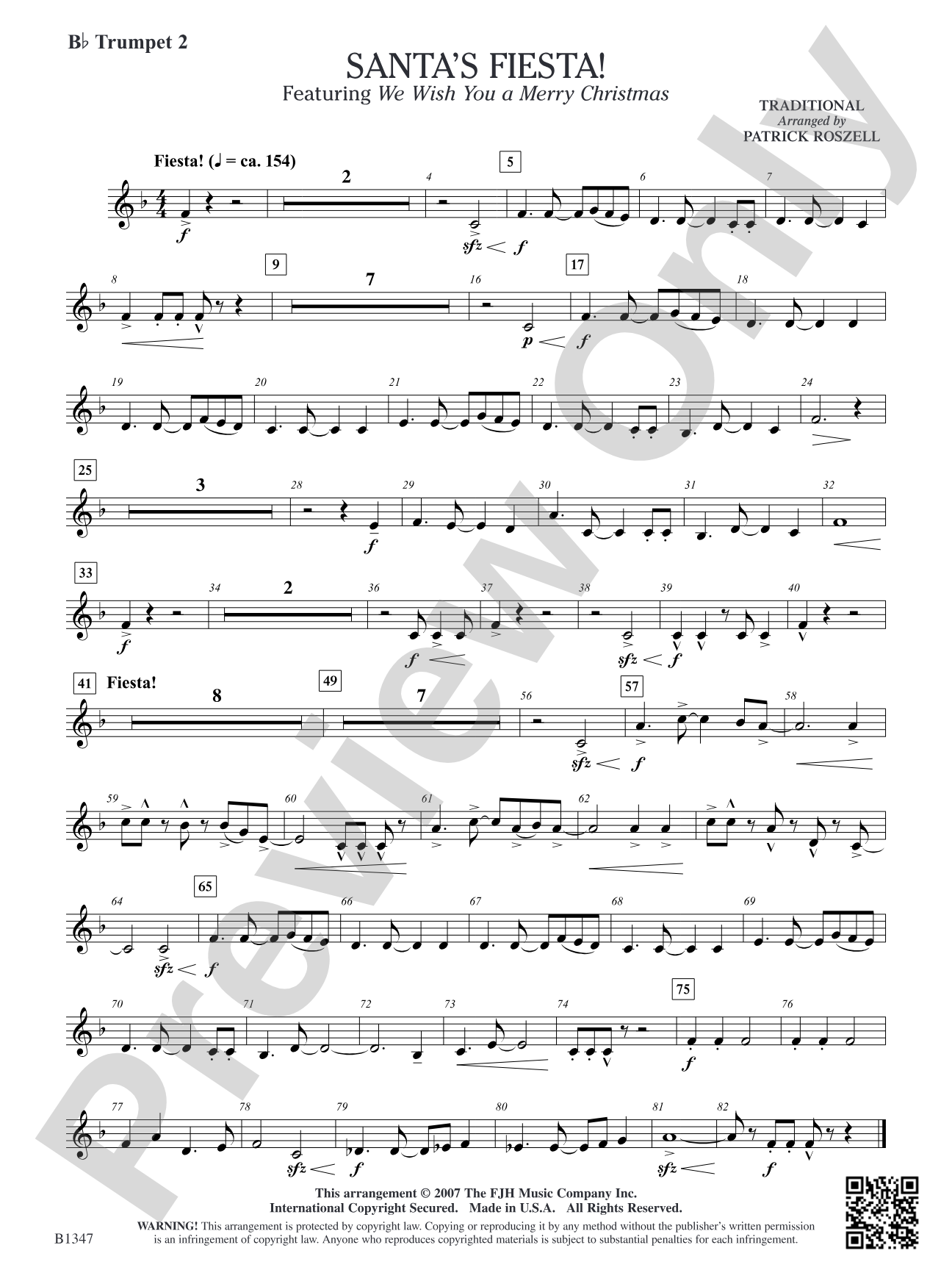 Santa's Fiesta!: B-flat Trumpet 2