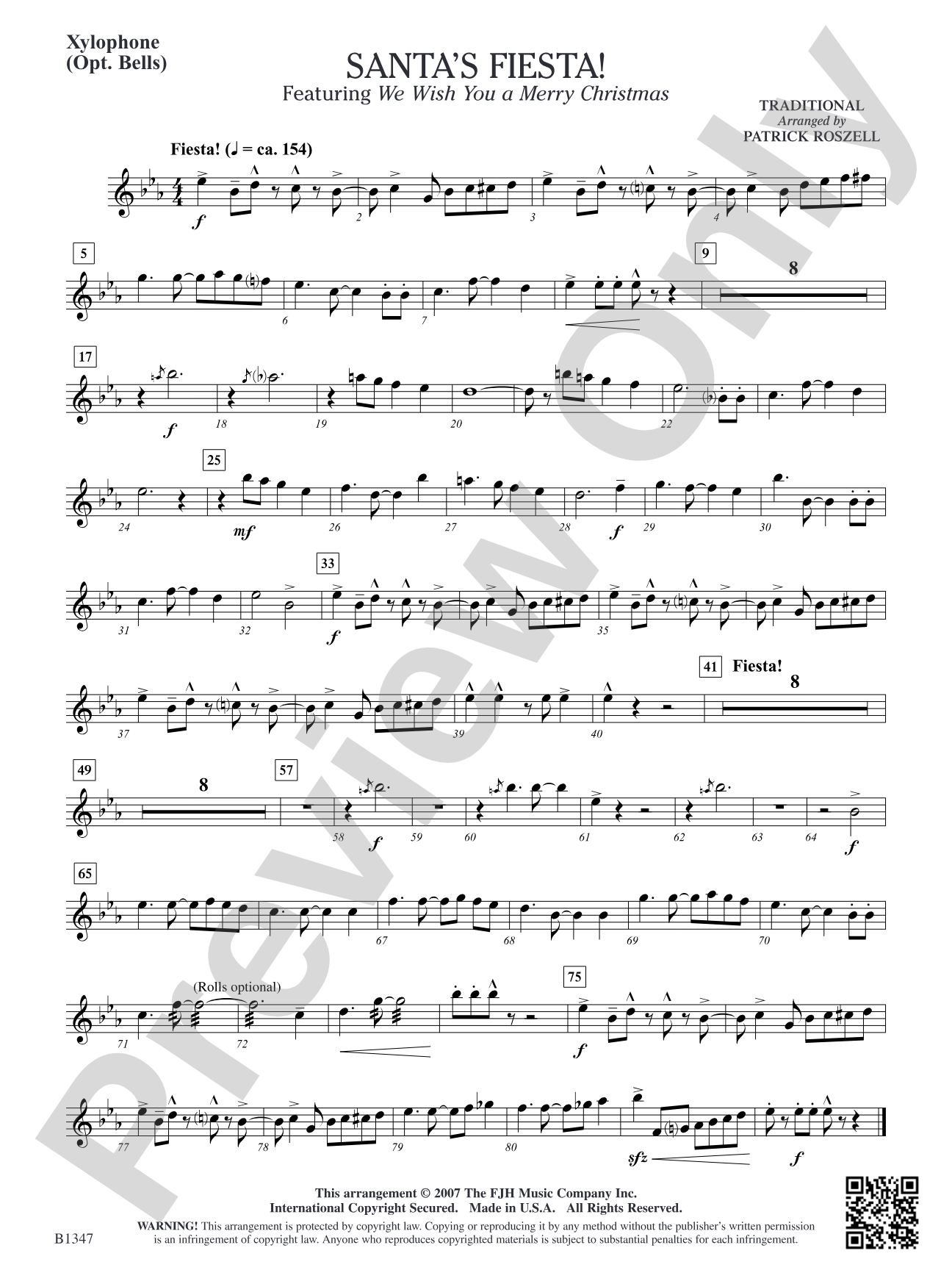 Santa's Fiesta!: Xylophone
