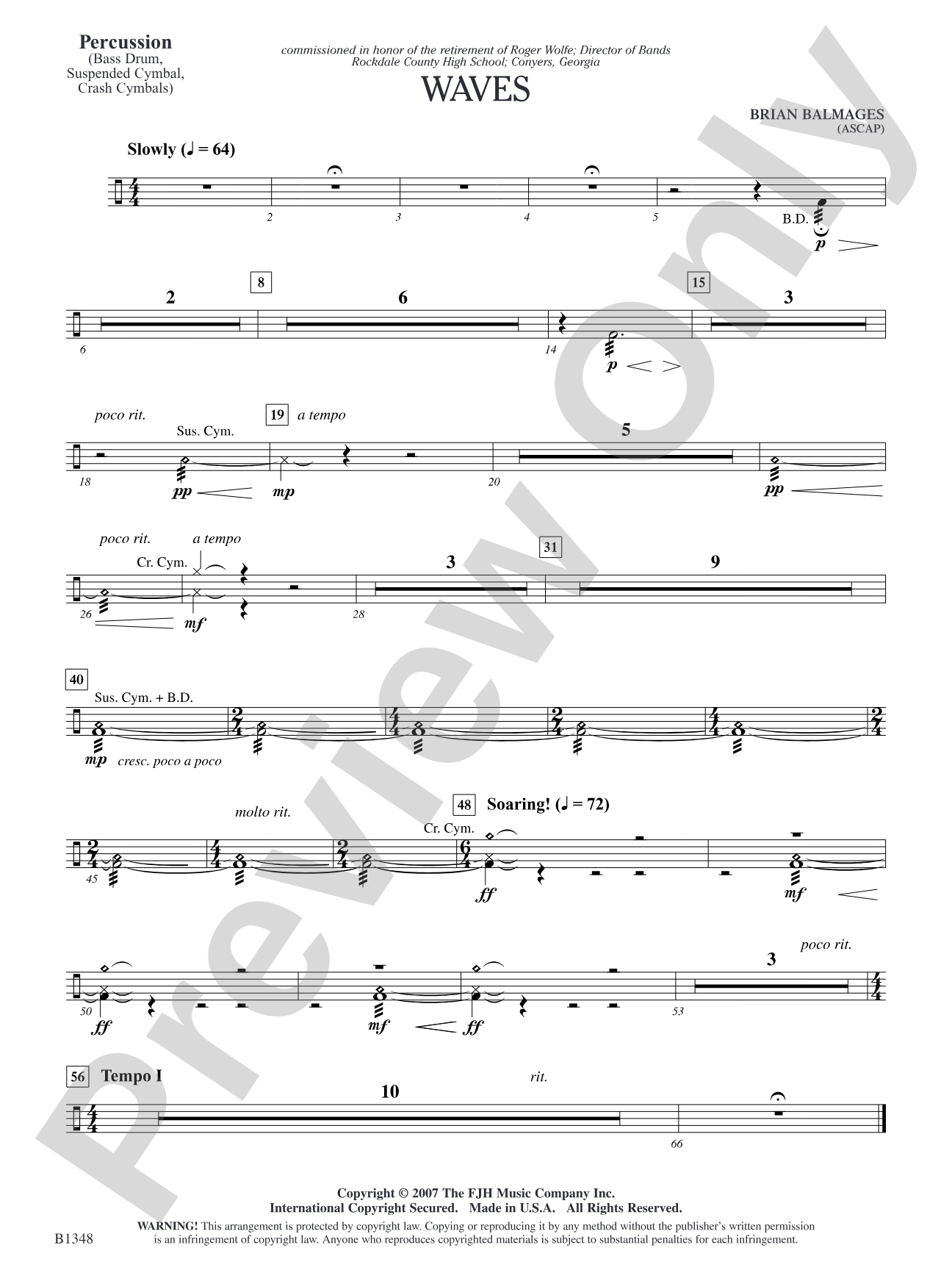 Waves: Percussion