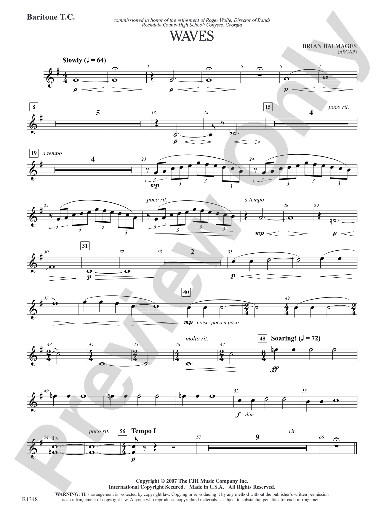 Waves: Baritone T.C.
