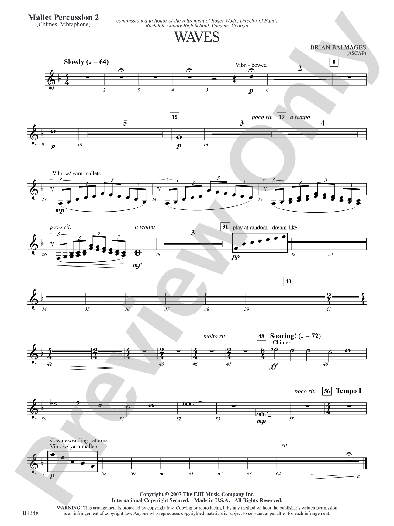 Waves: Mallet Percussion 2