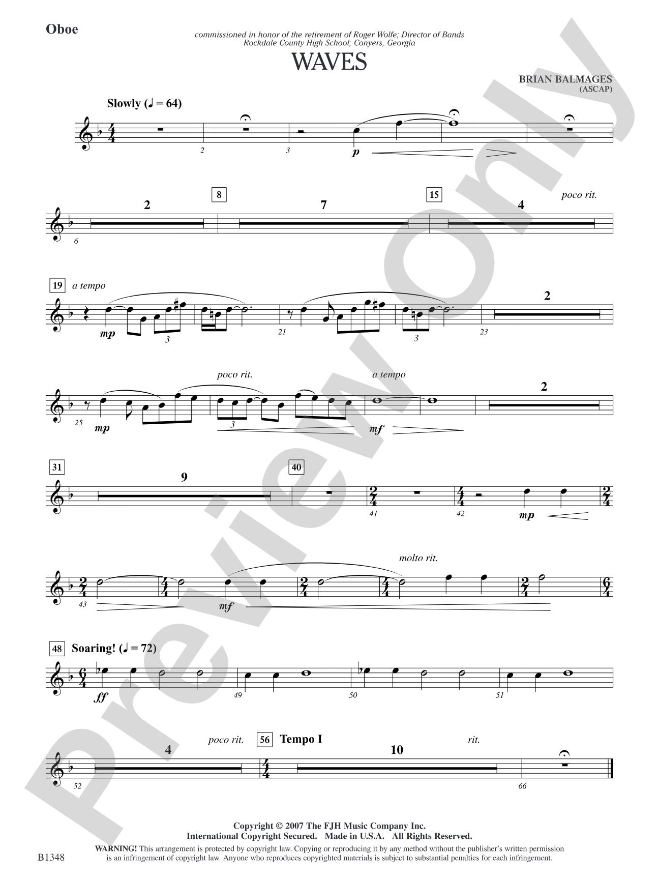 Waves: Oboe