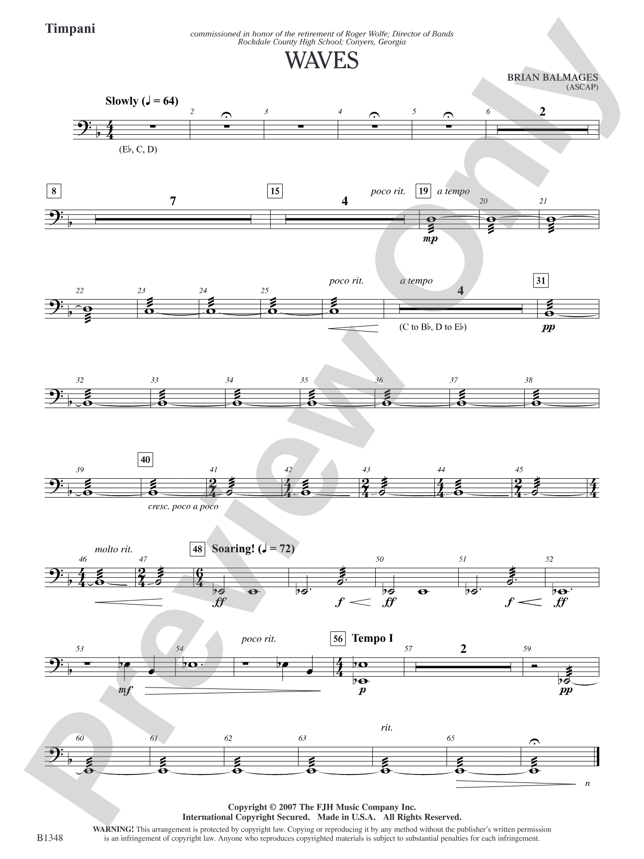 Waves: Timpani