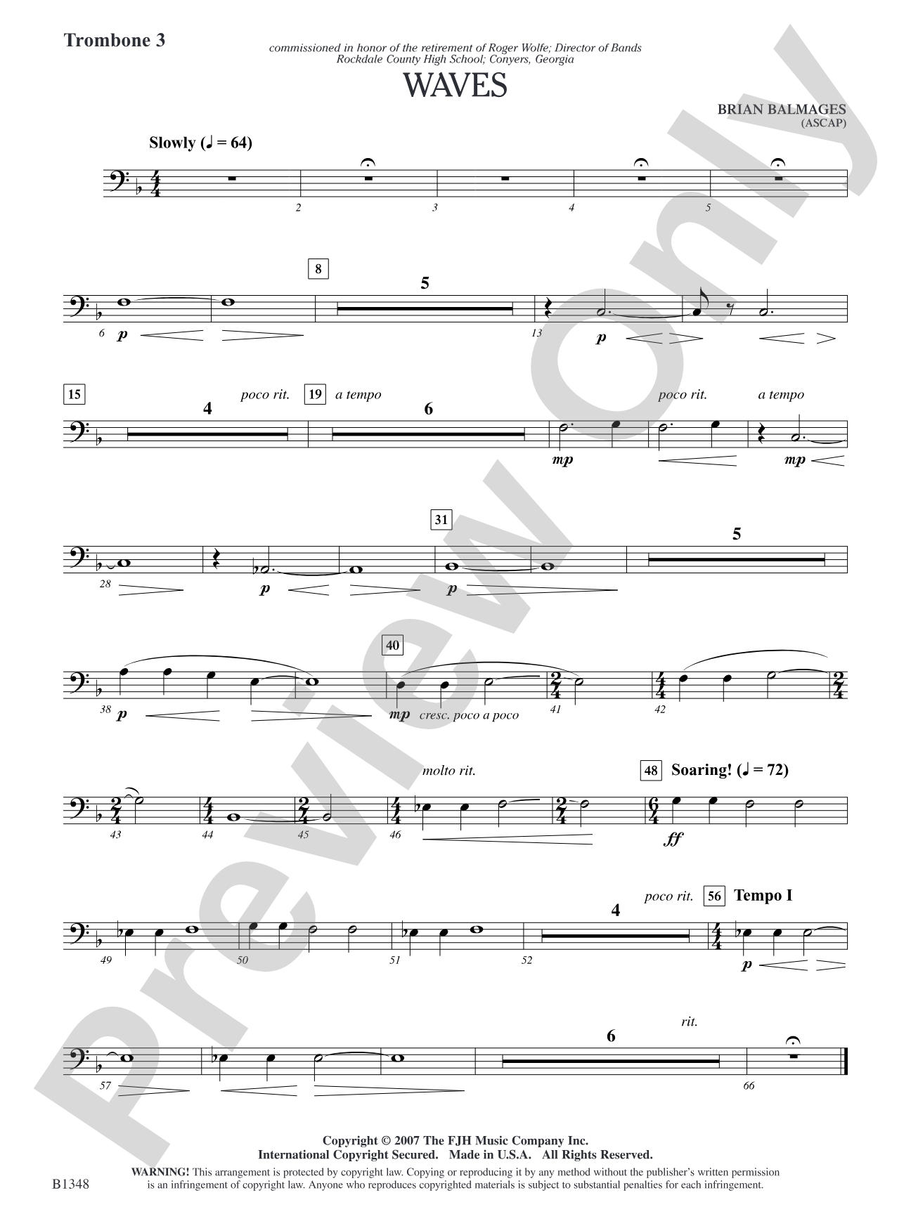 Waves: Trombone 3