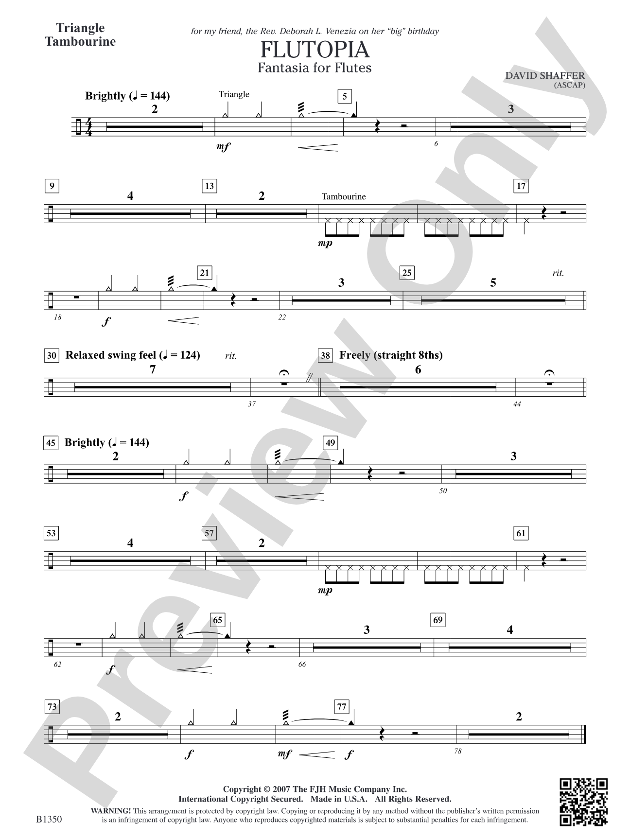 Flutopia (Fantasia for Flutes): Triangle
